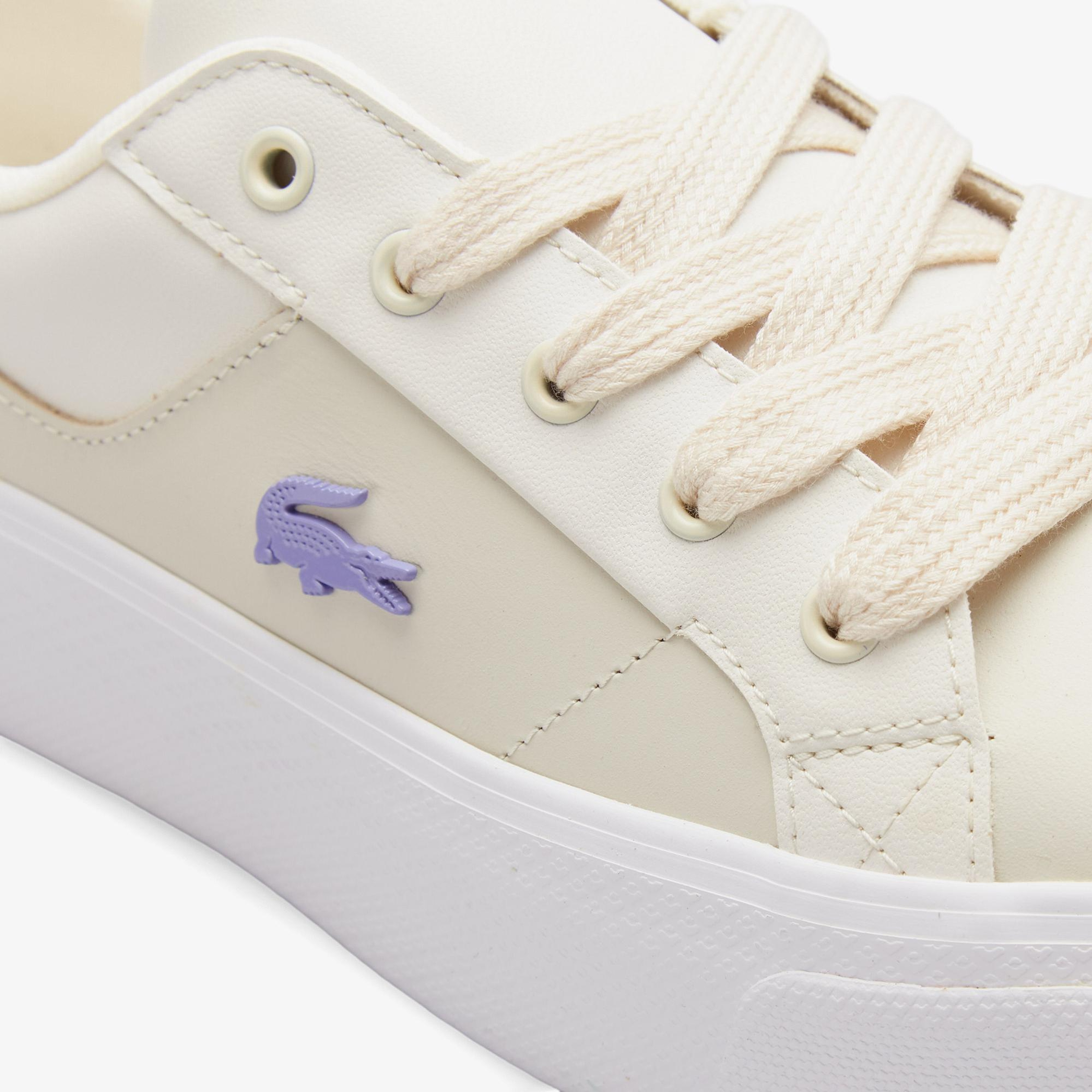 Lacoste Ziane Platform Kadın Krem Sneaker