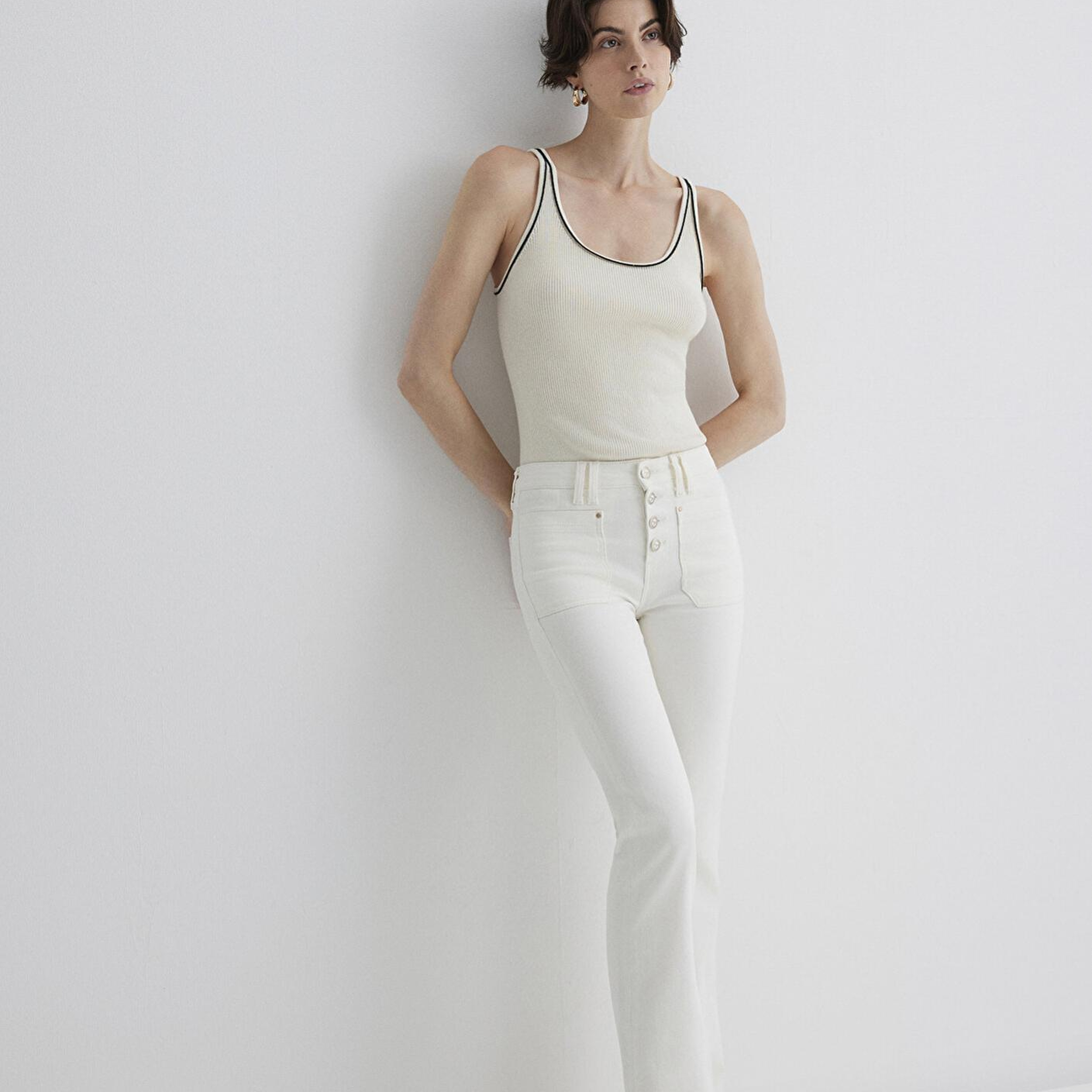 Mavi Sierra Gold Premium Kırık Beyaz Jean Pantolon 1010578-89774