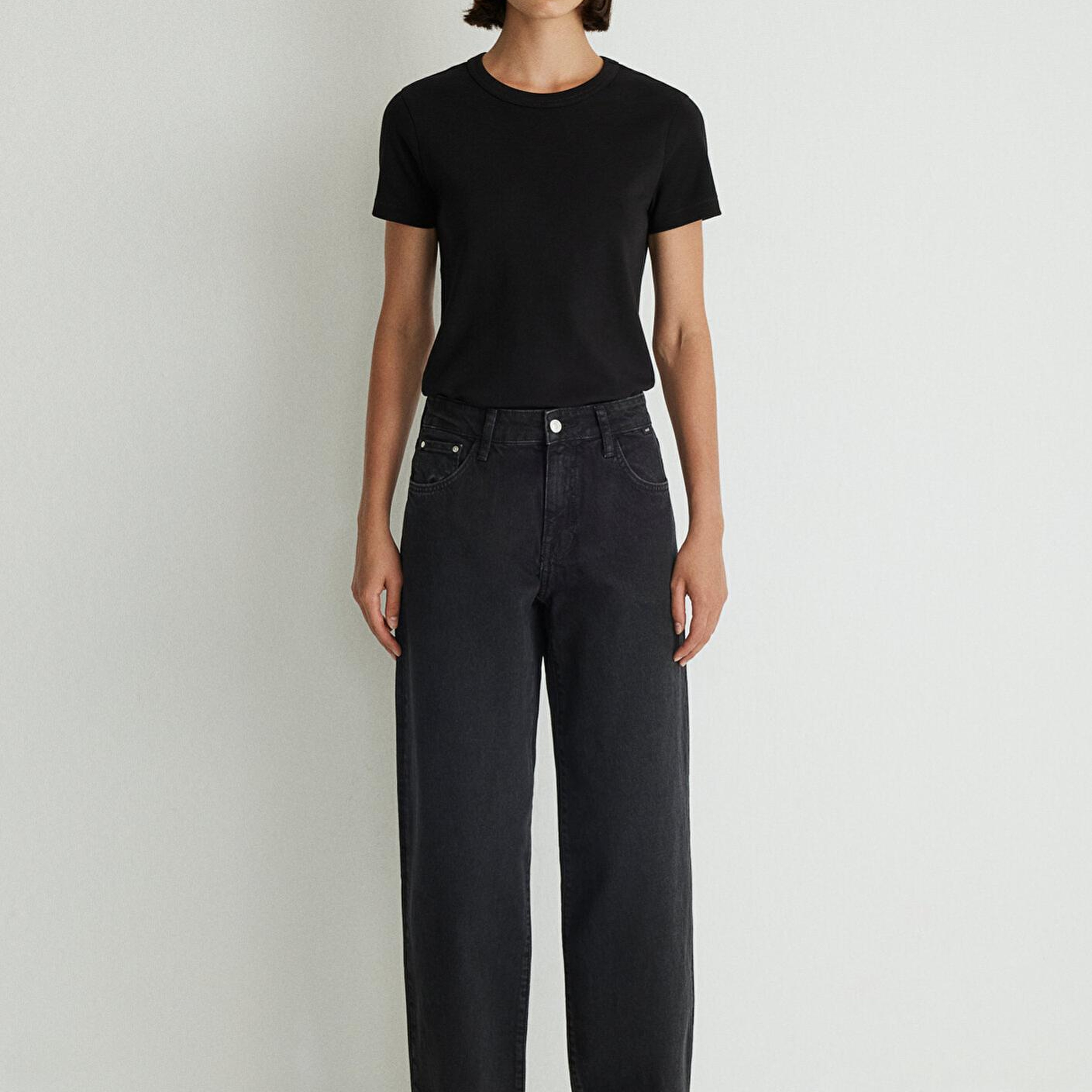 Mavi Leila Real Blue Gri Smoke Jean Pantolon 1010600-88244