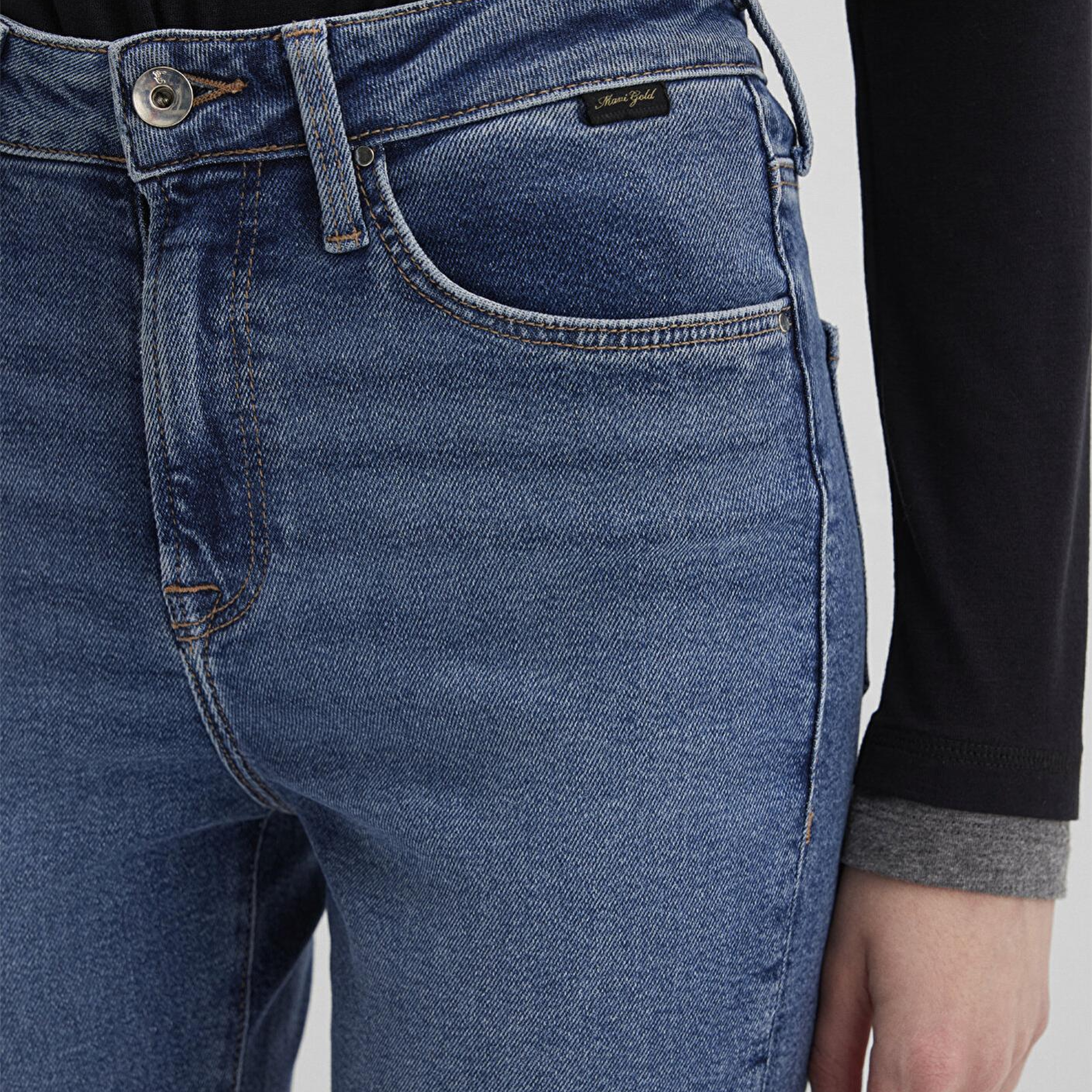 Mavi Serenay Gold Shape Vintage Indigo Mavisi Jean Pantolon 100980-82194