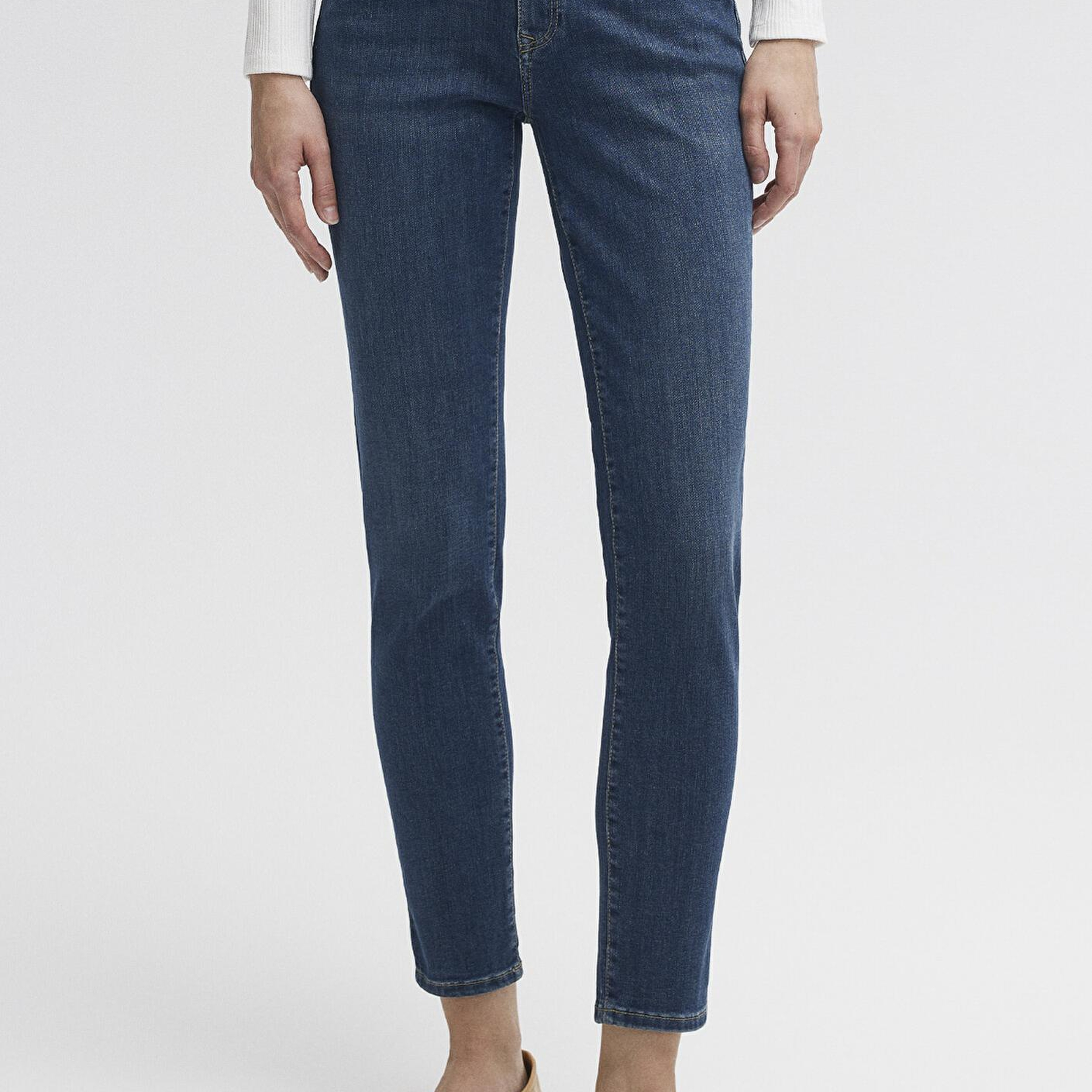 Mavi Ada Everyday Vintage Koyu Mavi Jean Pantolon 1020535596