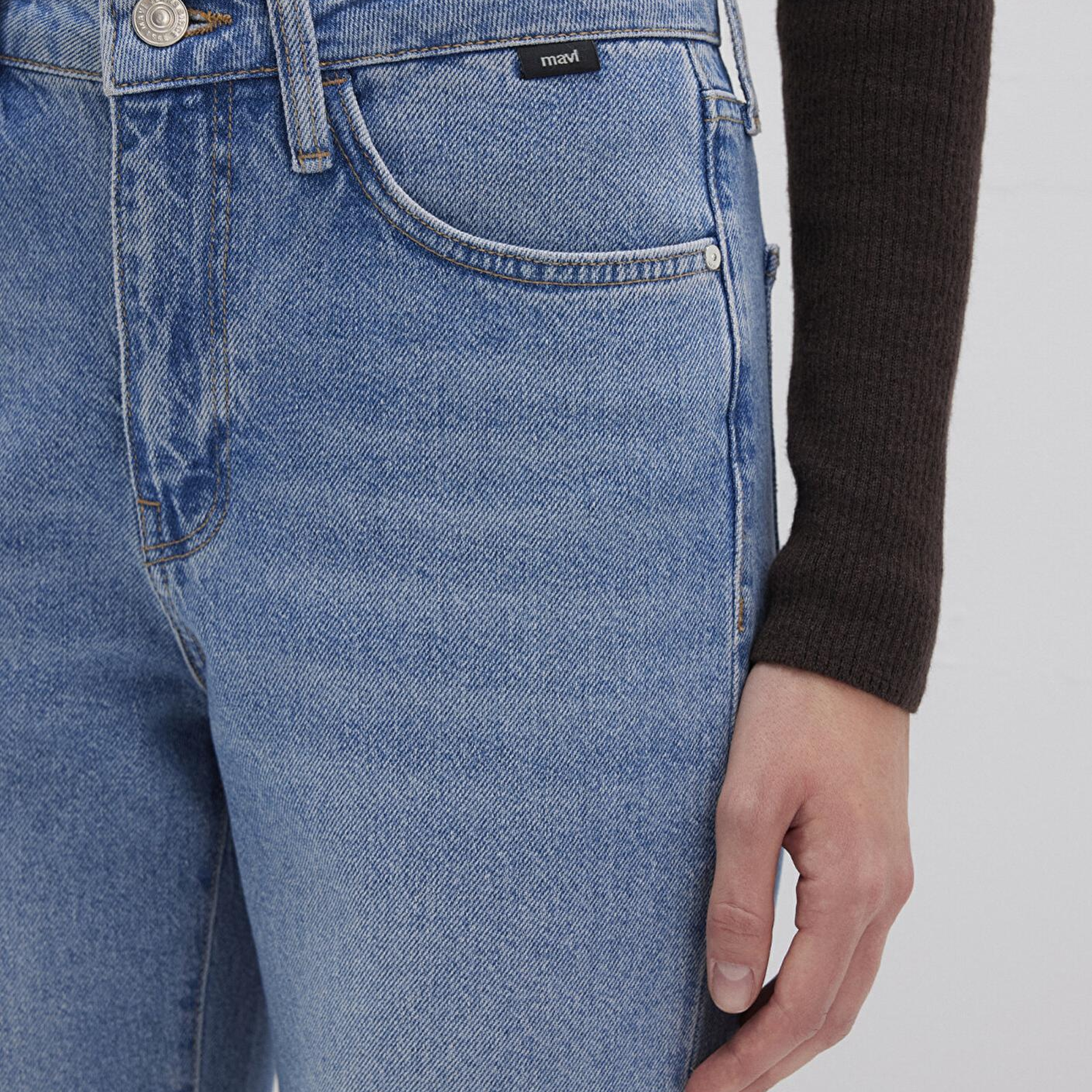 Mavi Bliss Real Blue Gölgeli Indigo Mavisi Jean Pantolon 101437-80890