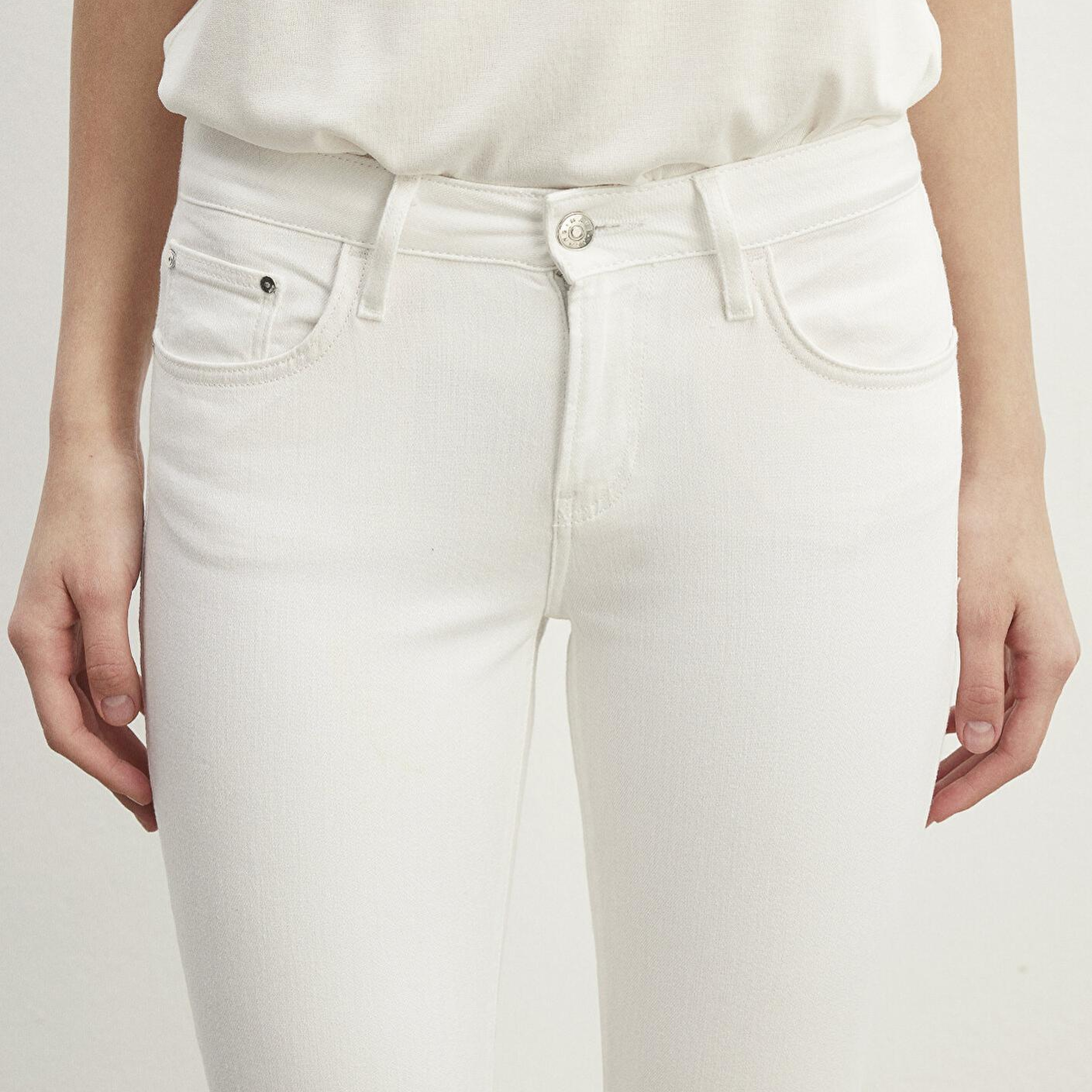 Mavi Ada Everyday Beyaz Jean Pantolon 1020581363