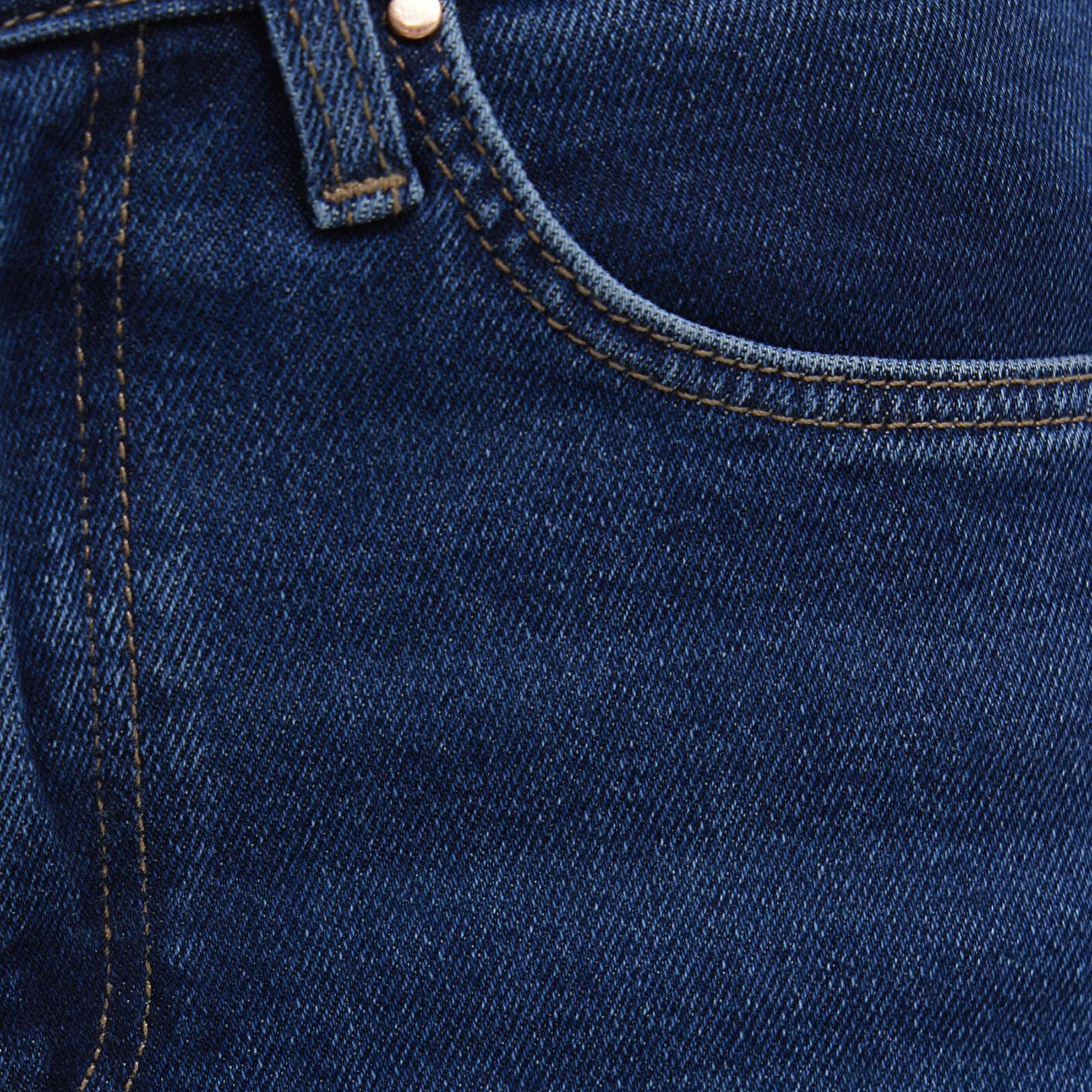 Mavi Serenay Gold Shape Koyu Mavi Jean Pantolon 100980-33687