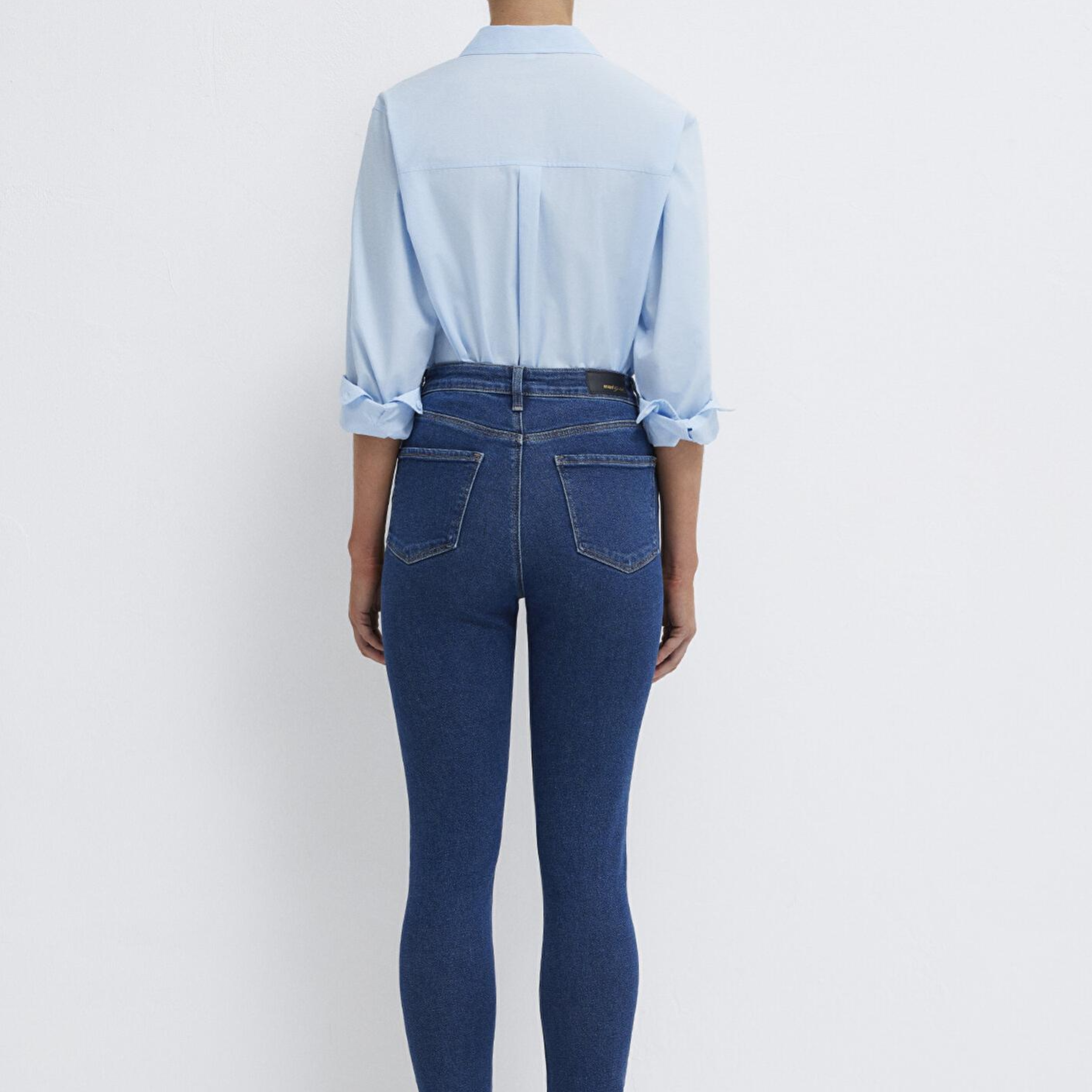 Mavi Serenay Gold Shape Koyu Mavi Jean Pantolon 100980-33687