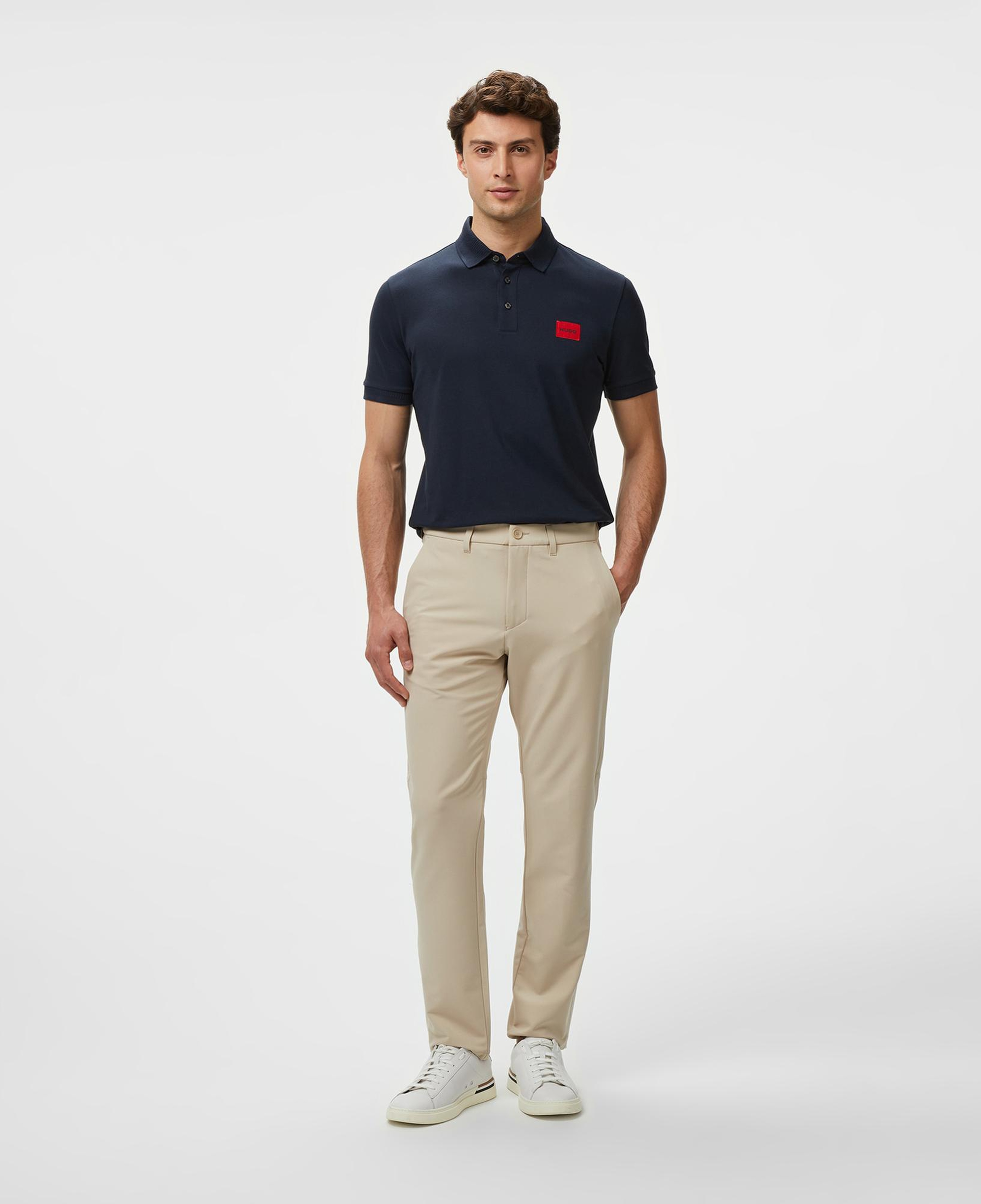Boss Commuter Slim Erkek Bej Pantolon