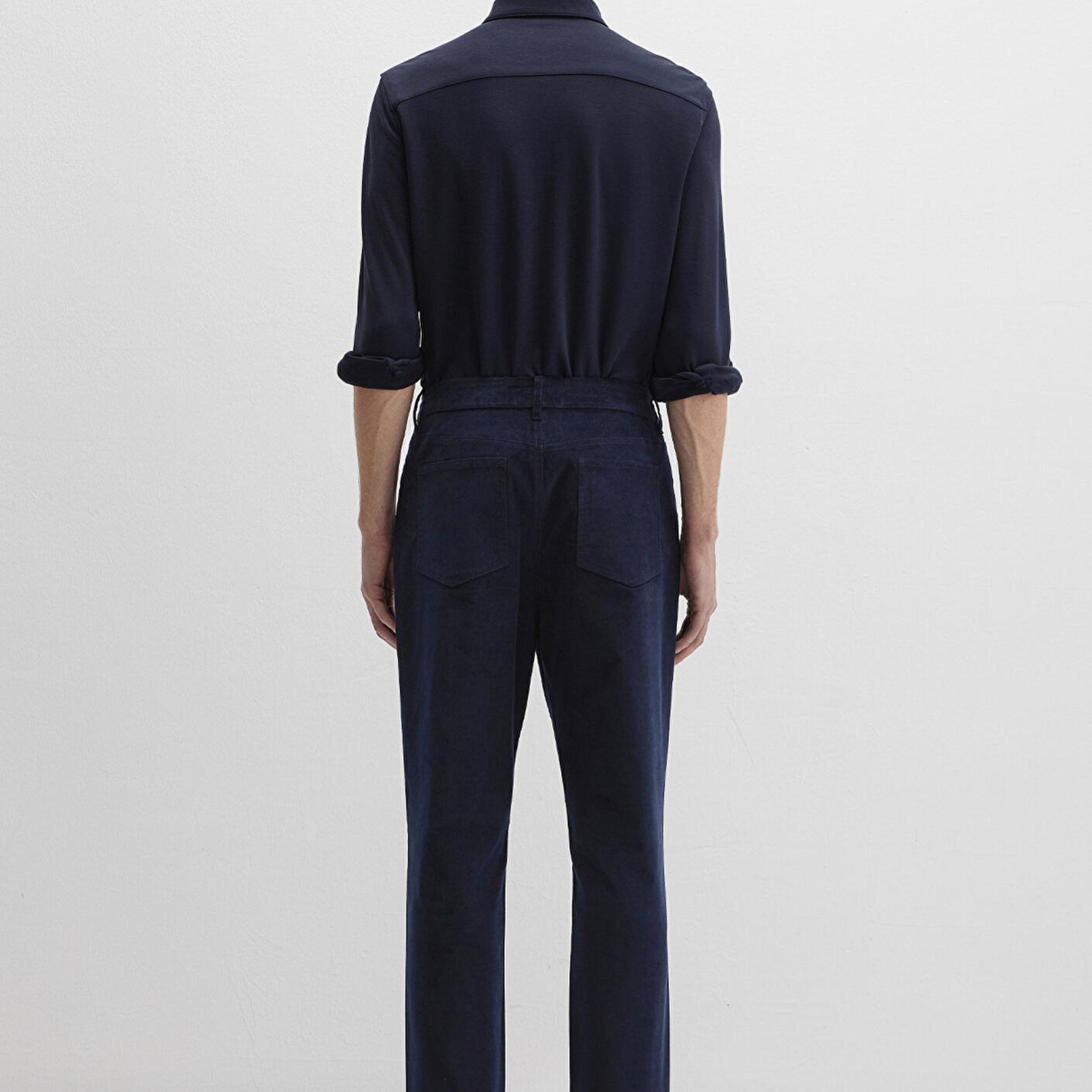 Mavi Lacivert Kadife Pantolon 0010509-70490