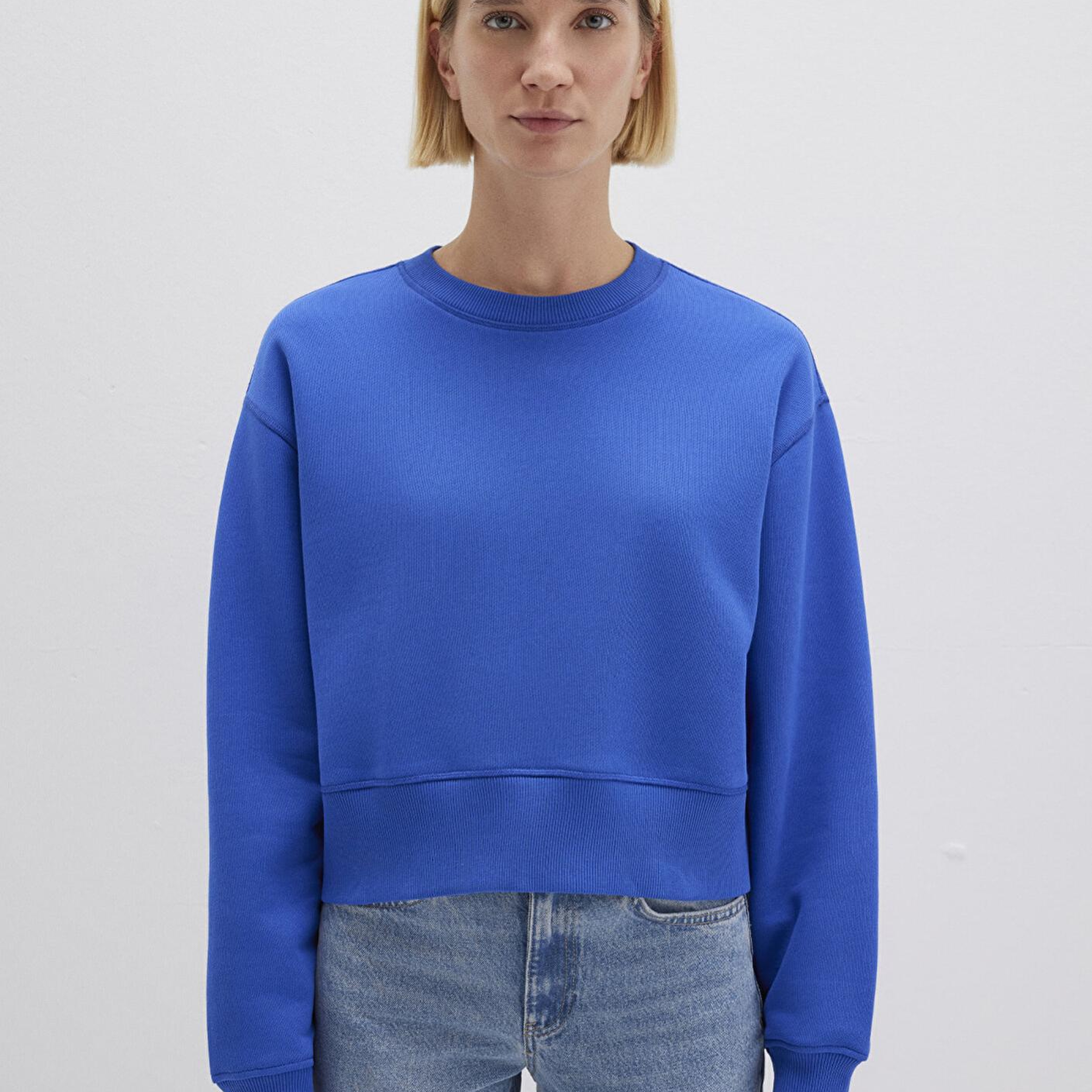 Mavi Mavi Basic Crop Sweatshirt 1S10389-70576