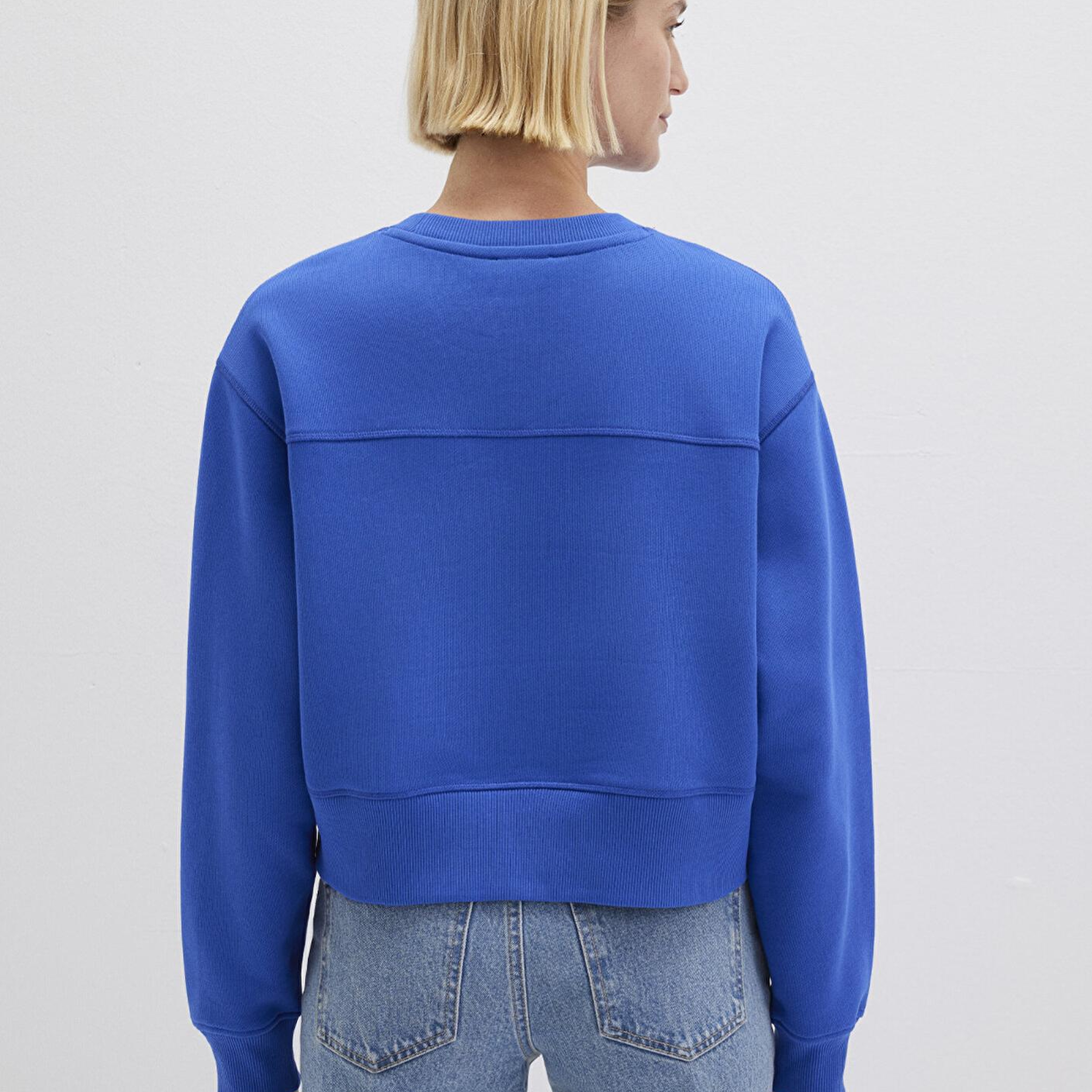 Mavi Mavi Basic Crop Sweatshirt 1S10389-70576