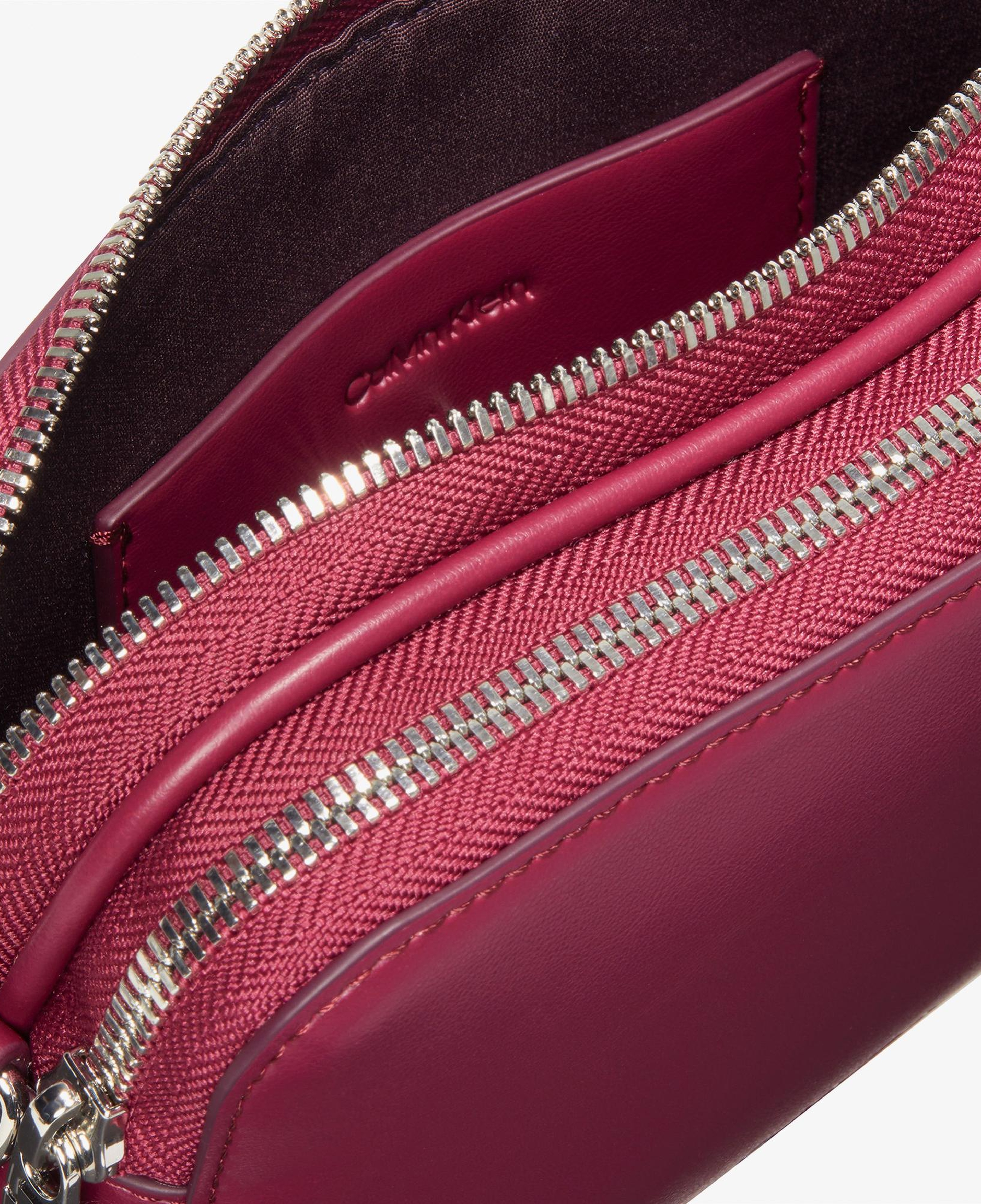 Calvin Klein Webbing Double Strap Camera Kadın Kırmızı Çapraz Çanta