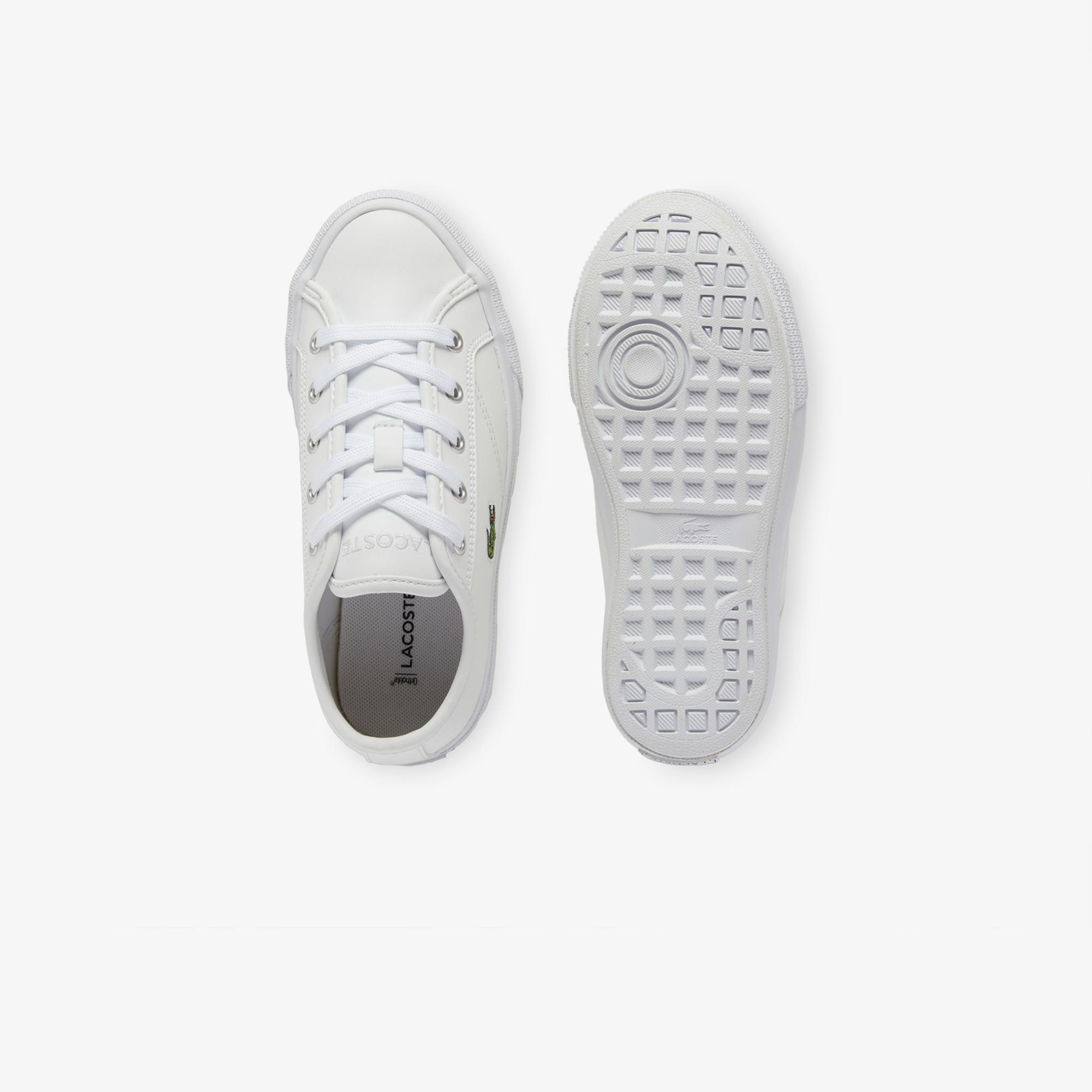 Lacoste Backcourt Çocuk Beyaz Sneaker