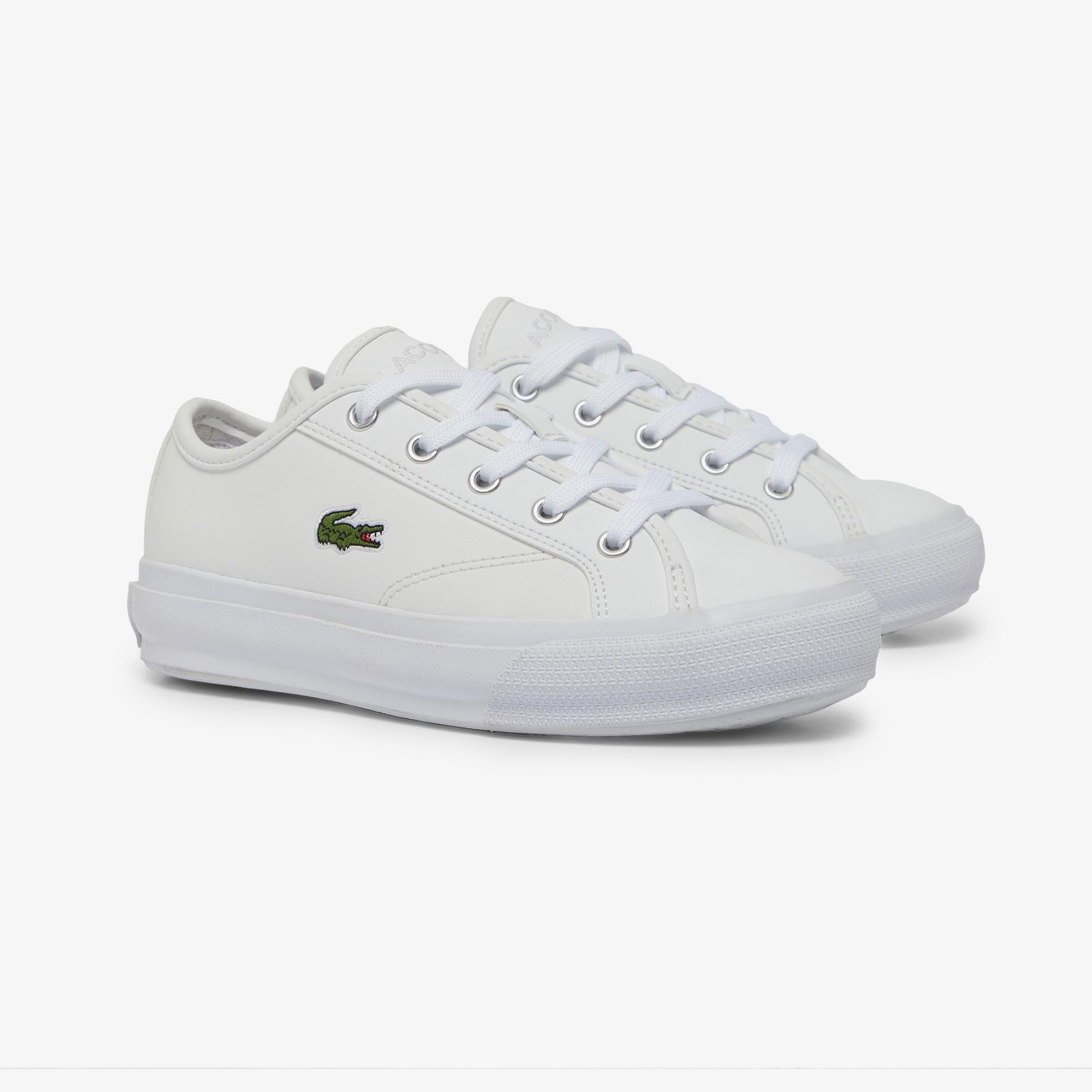 Lacoste Backcourt Çocuk Beyaz Sneaker