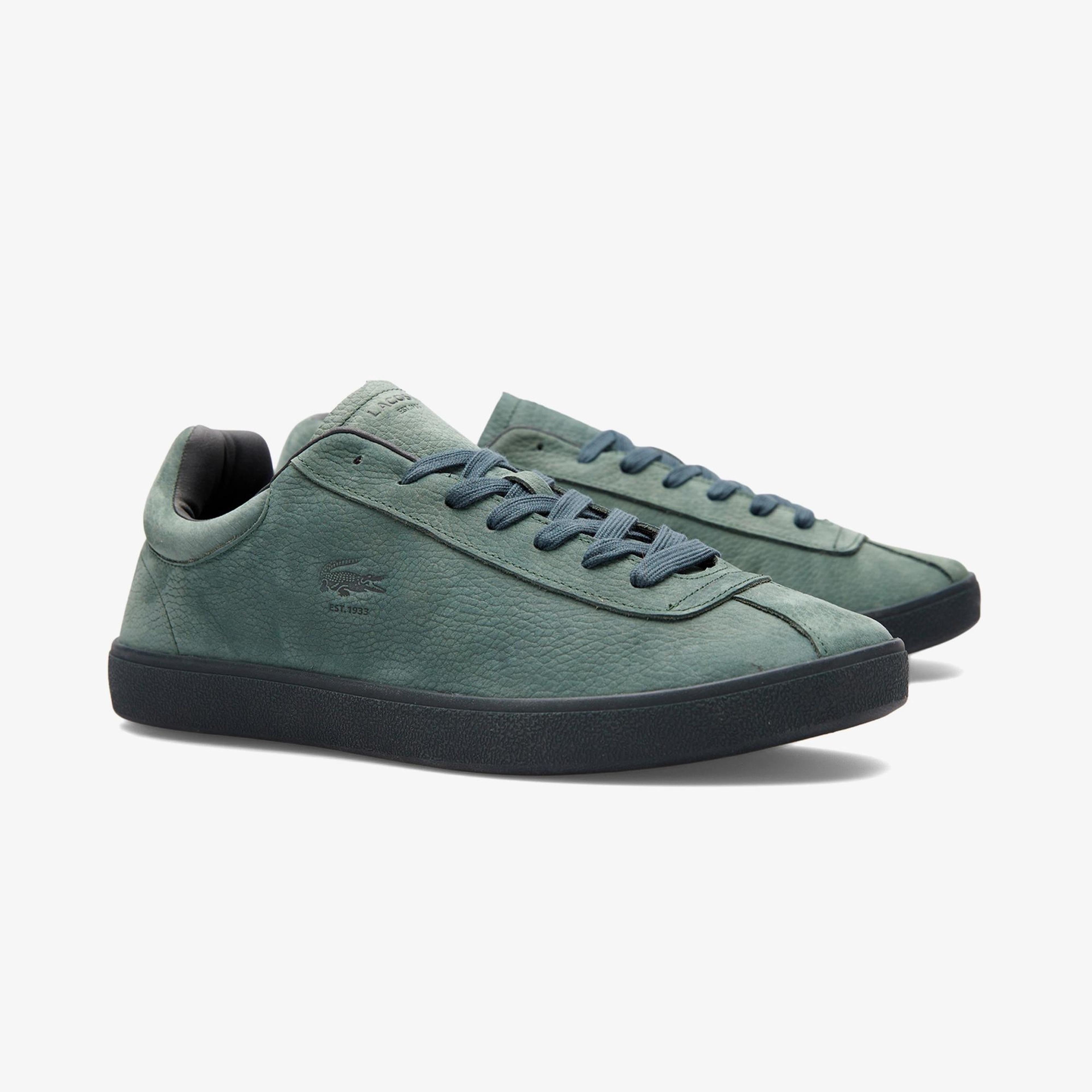 Lacoste Baseshot Erkek Koyu Yeşil Sneaker