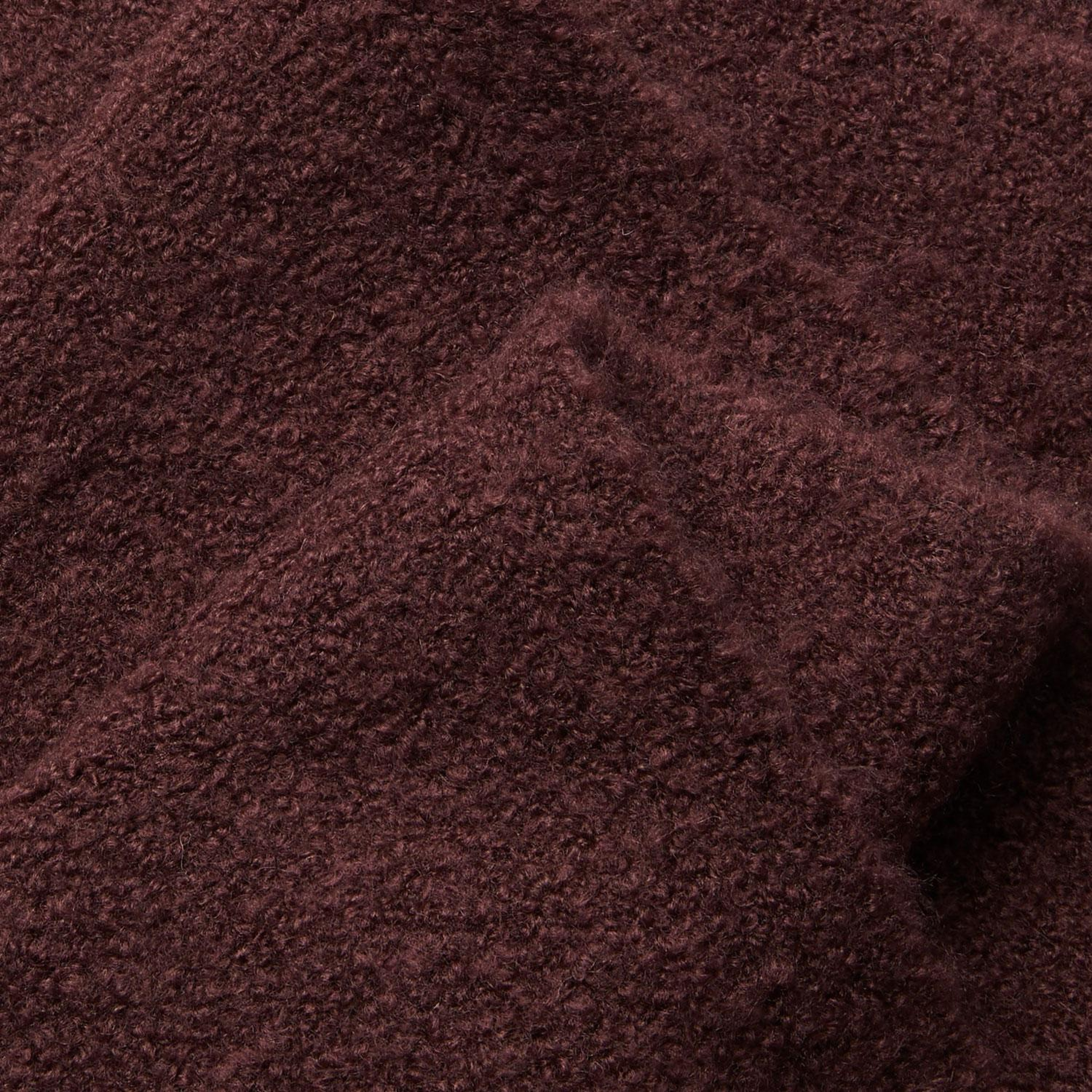 Calvin Klein Patch Boucle Erkek Bordo Atkı