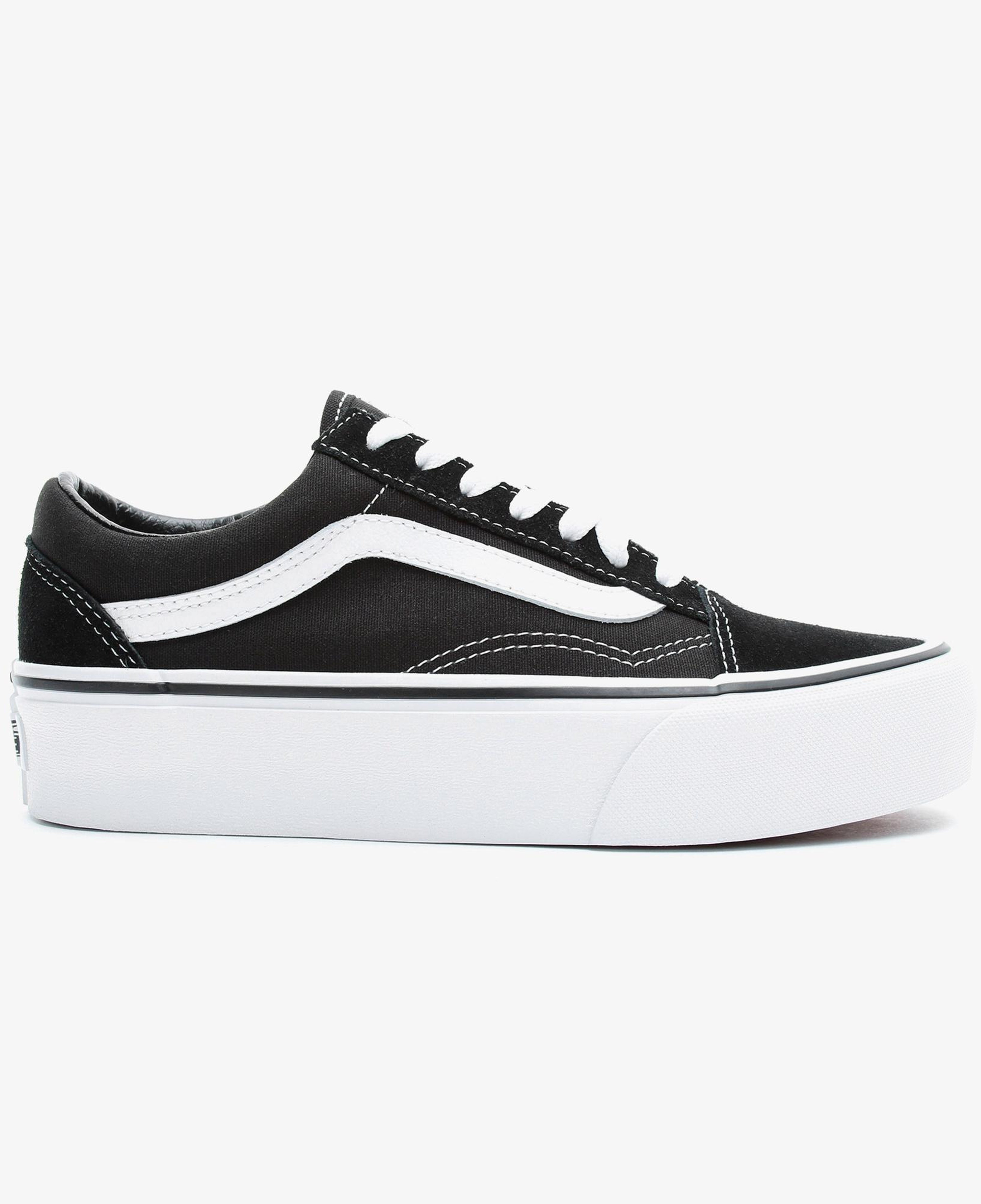 Vans Old Skool Platform Siyah Sneaker