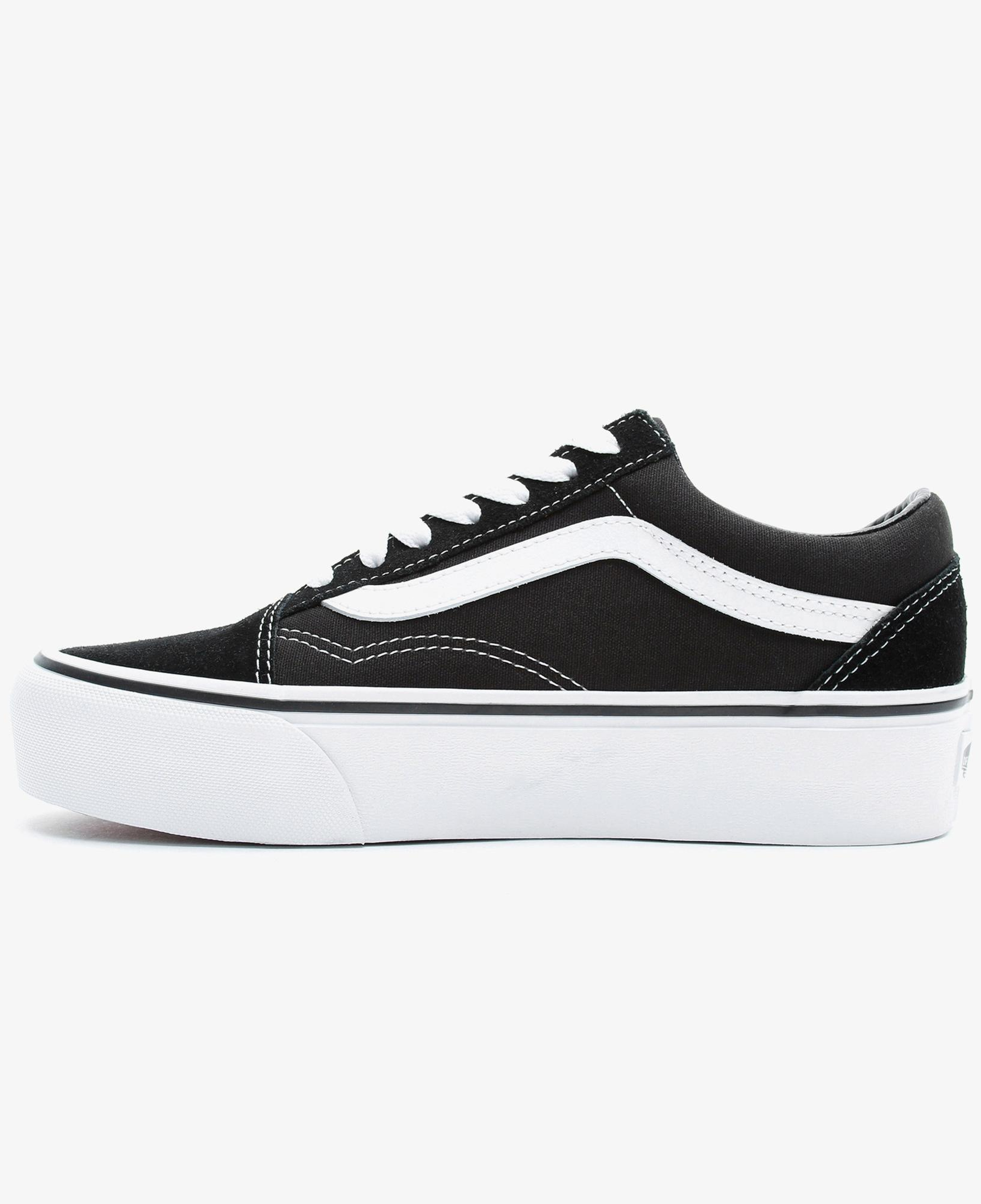 Vans Old Skool Platform Siyah Sneaker
