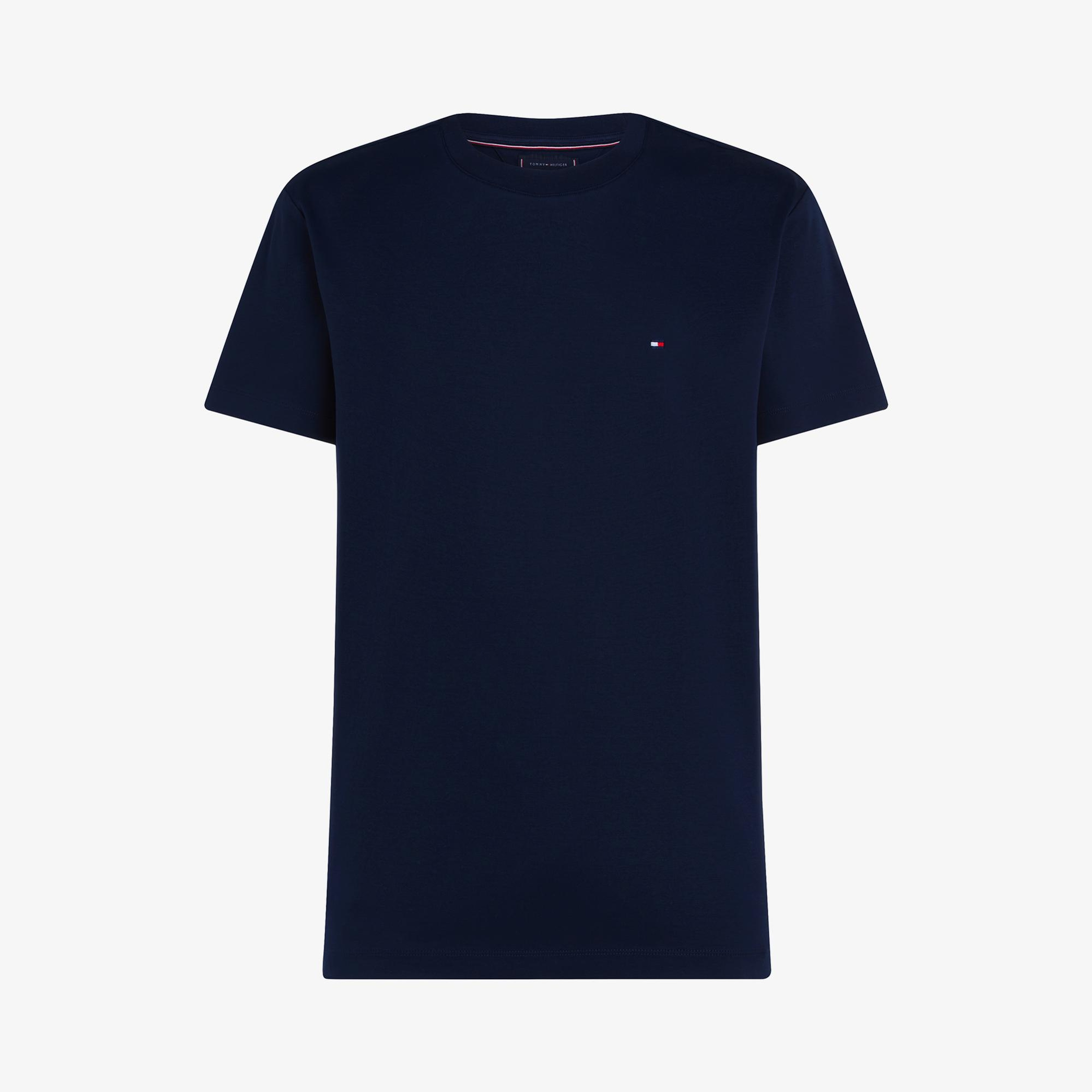 Tommy Hilfiger Elevated Essentials Erkek Lacivert T-Shirt