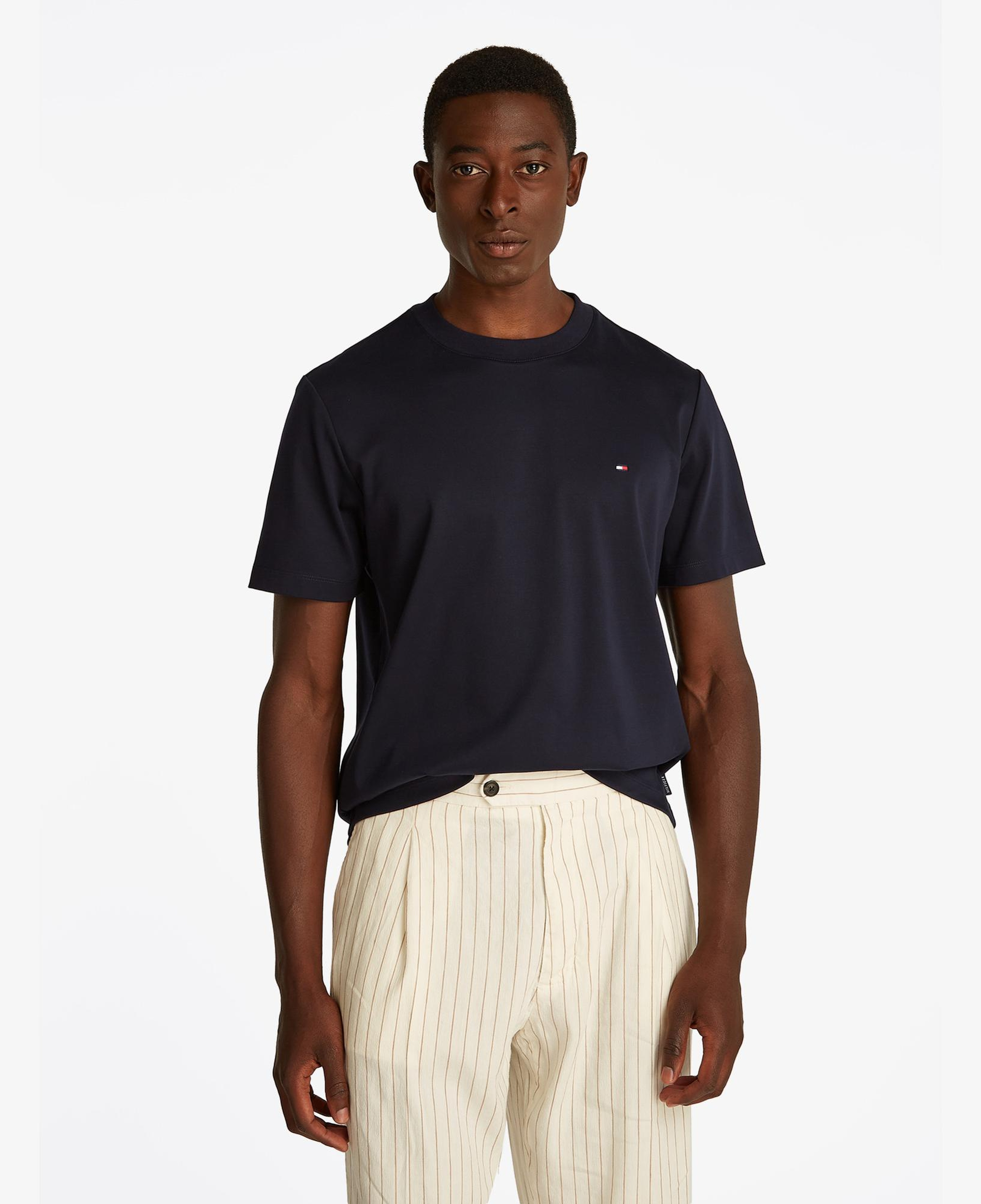 Tommy Hilfiger Elevated Essentials Erkek Lacivert T-Shirt