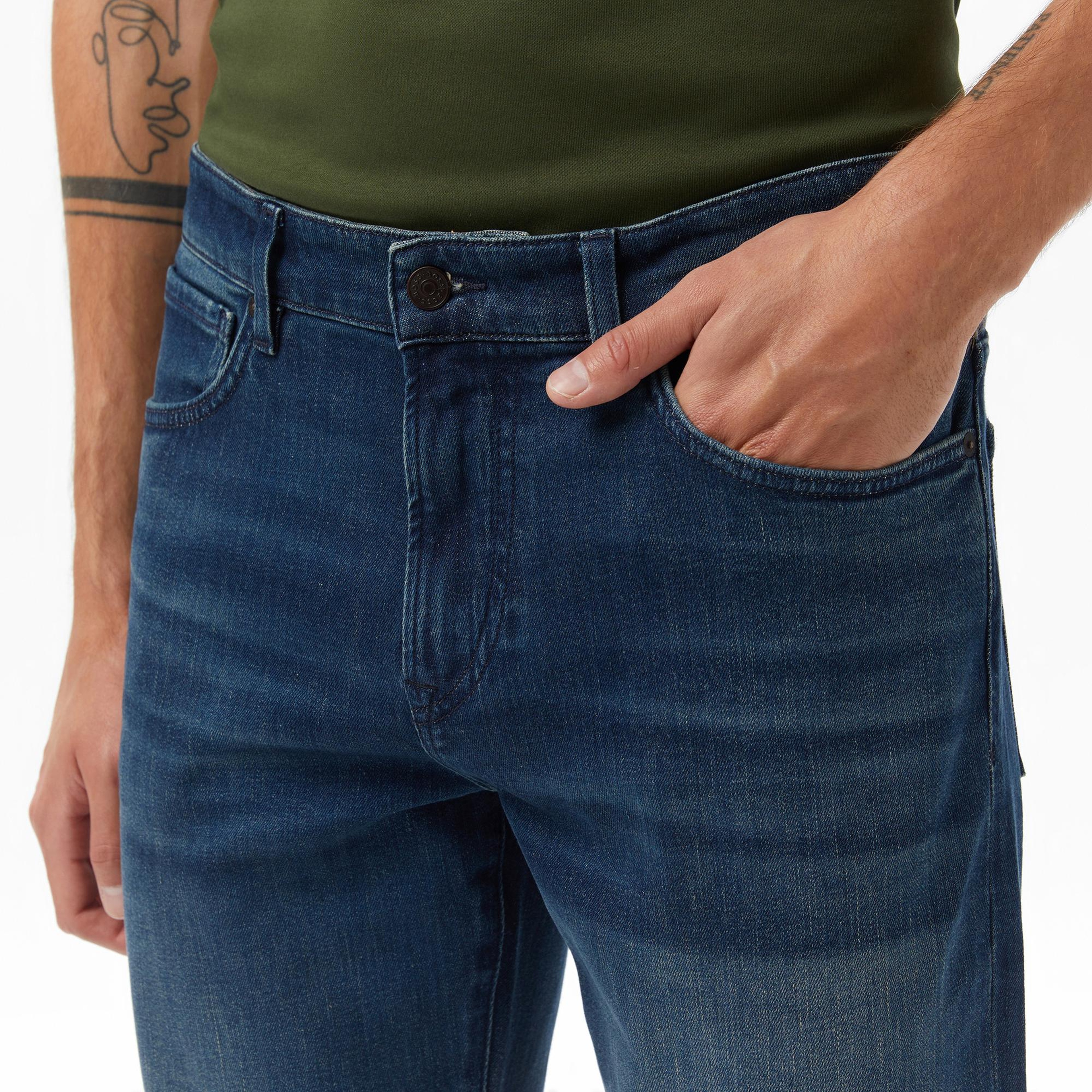 Boss Maine Erkek Lacivert Jean