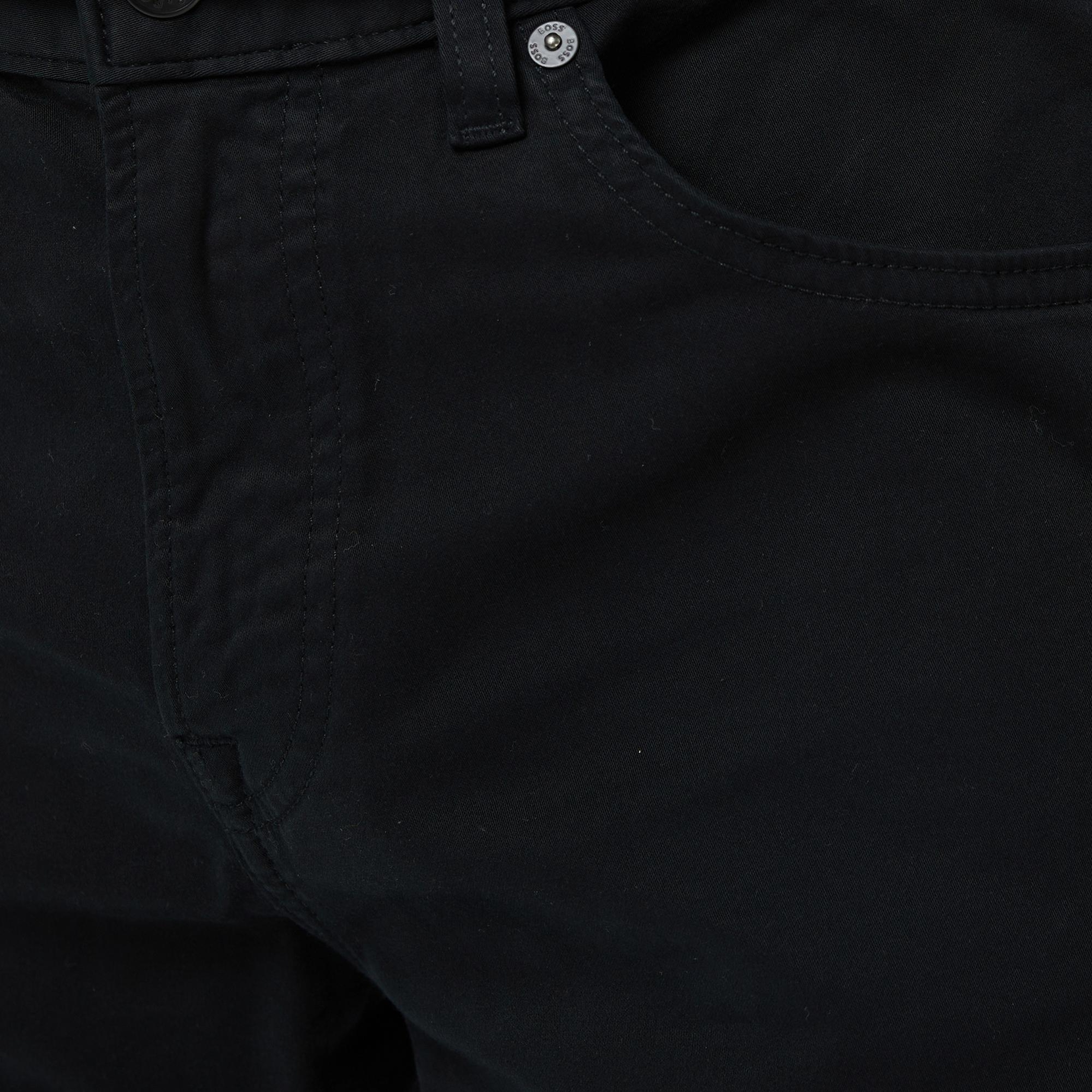 Boss Maine Erkek Siyah Pantolon