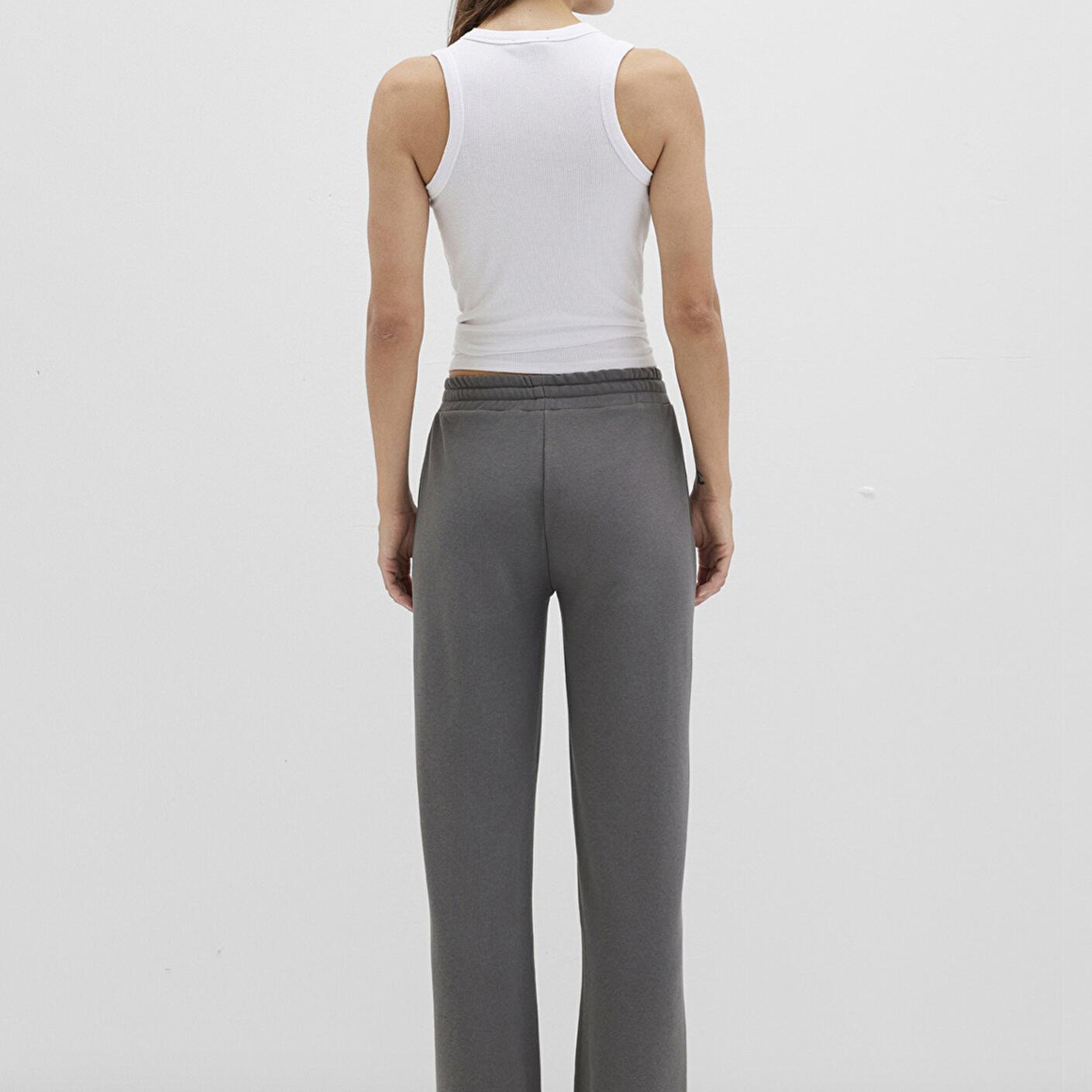 Mavi Geniş Paça Gri Basic Eşofman Altı 1011057-70096