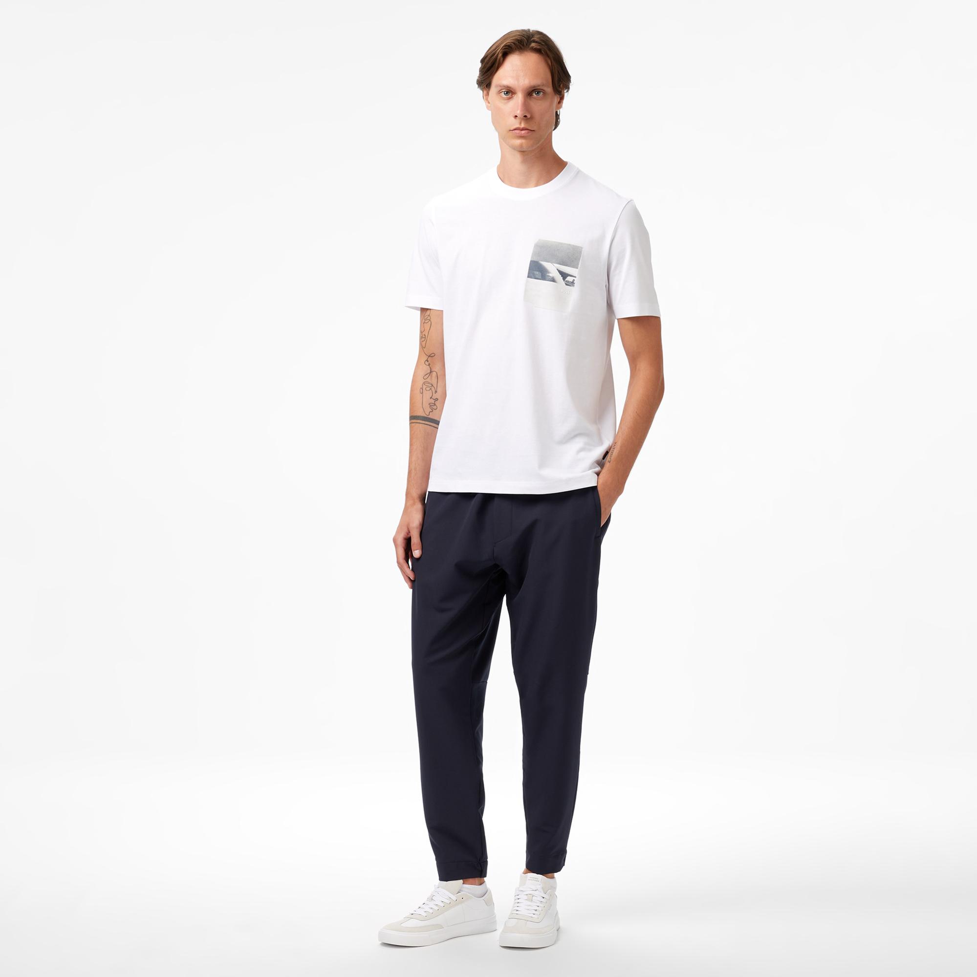 Boss Flex Erkek Lacivert Pantolon