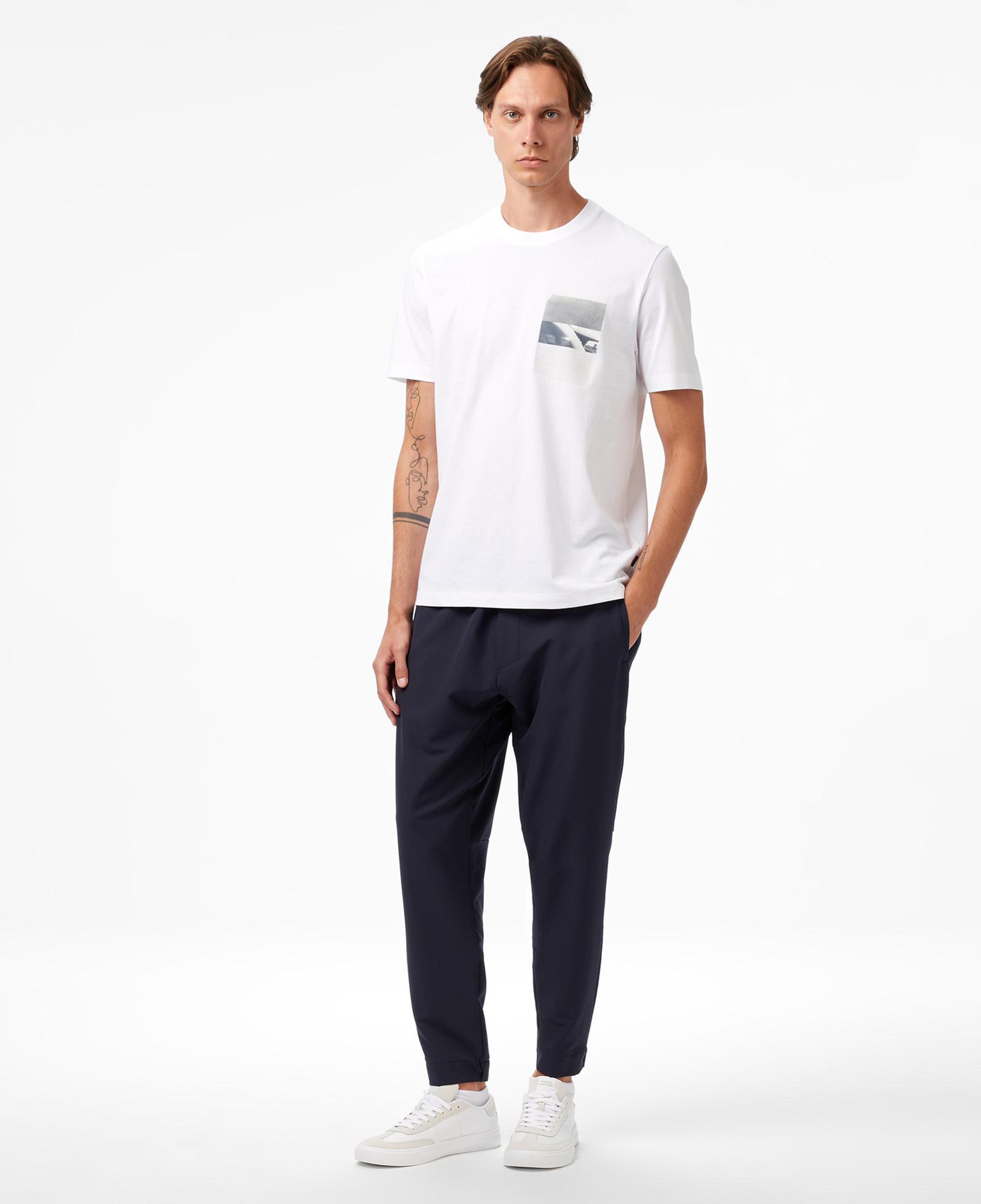 Boss Flex Erkek Lacivert Pantolon