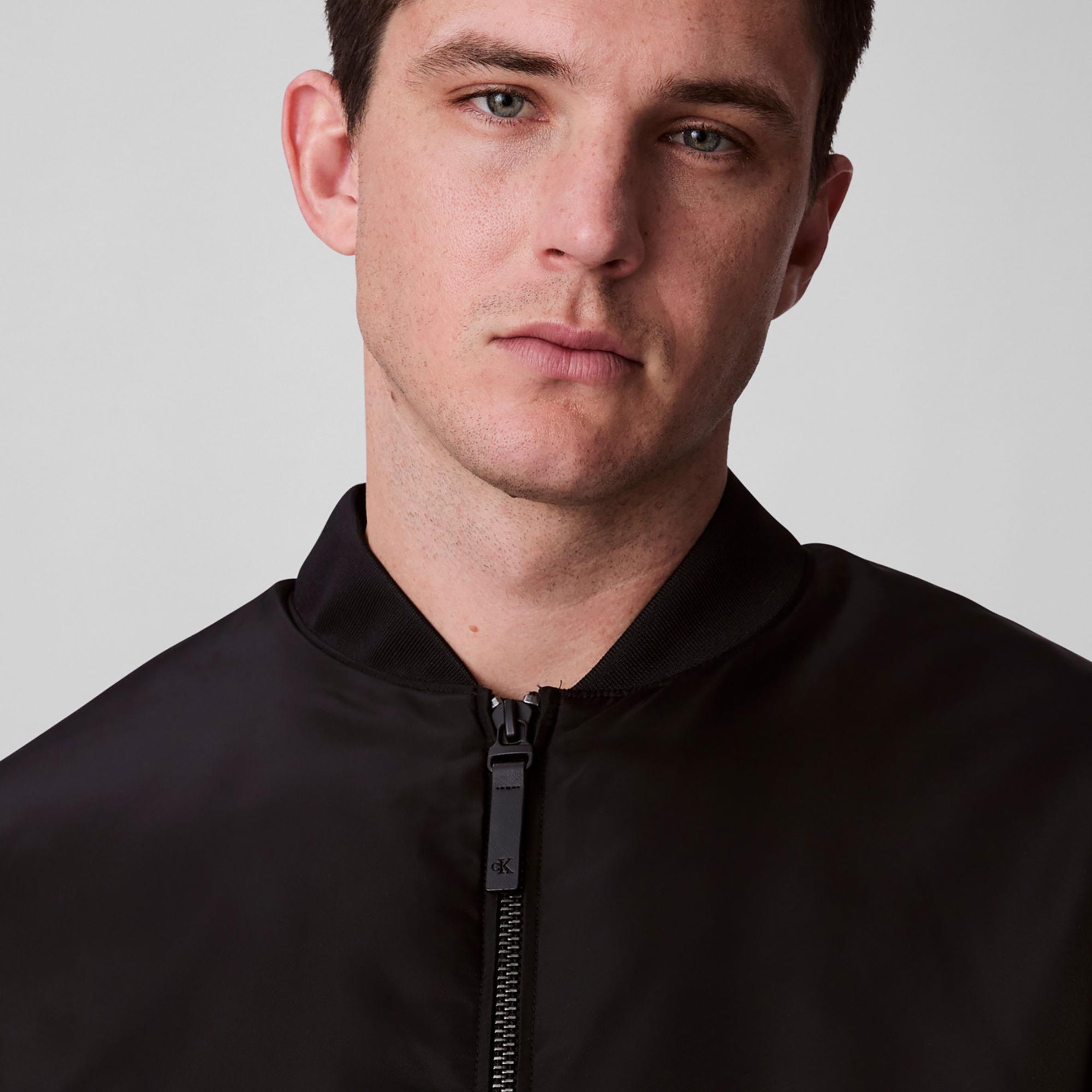 Calvin Klein Jeans Hero Bomber Erkek Siyah Ceket