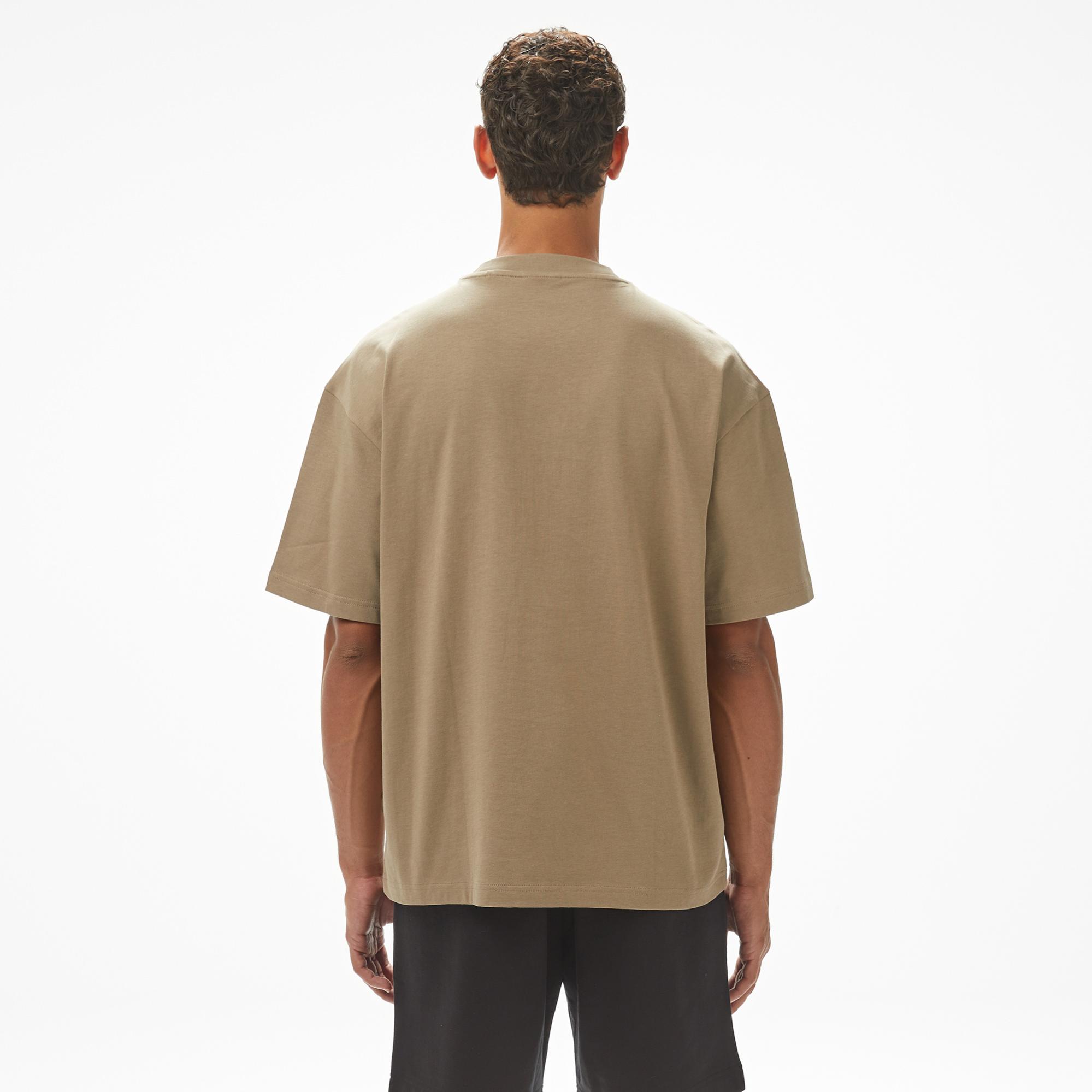 Hugo Dinkee Erkek Kahverengi T-Shirt