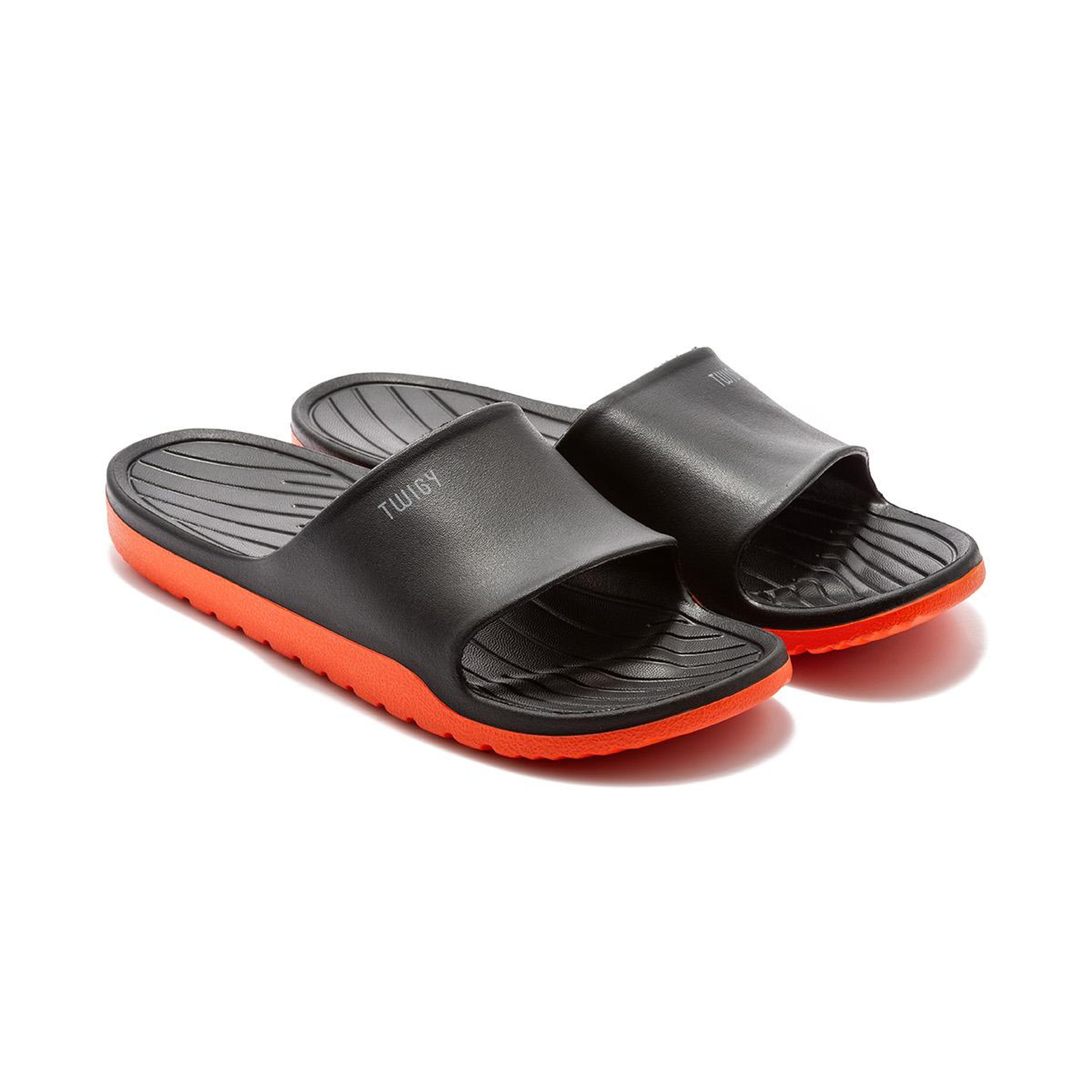 Demba Erkek Terlik Siyah Turuncu 40/45