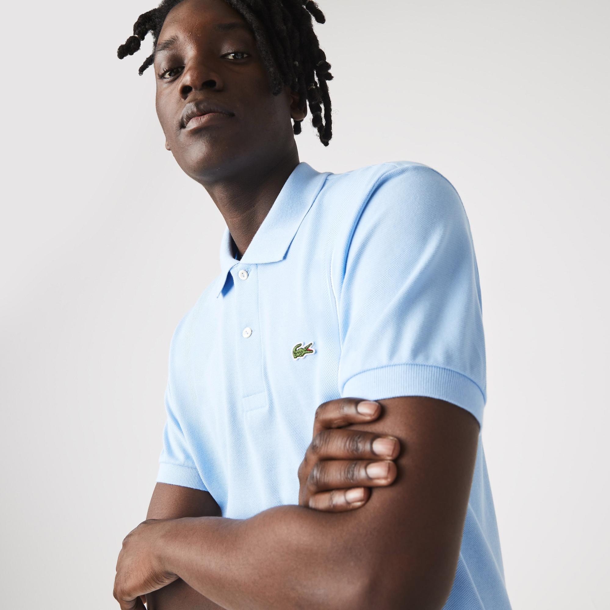 Lacoste L.12.12 Erkek Classic Fit Mavi Polo