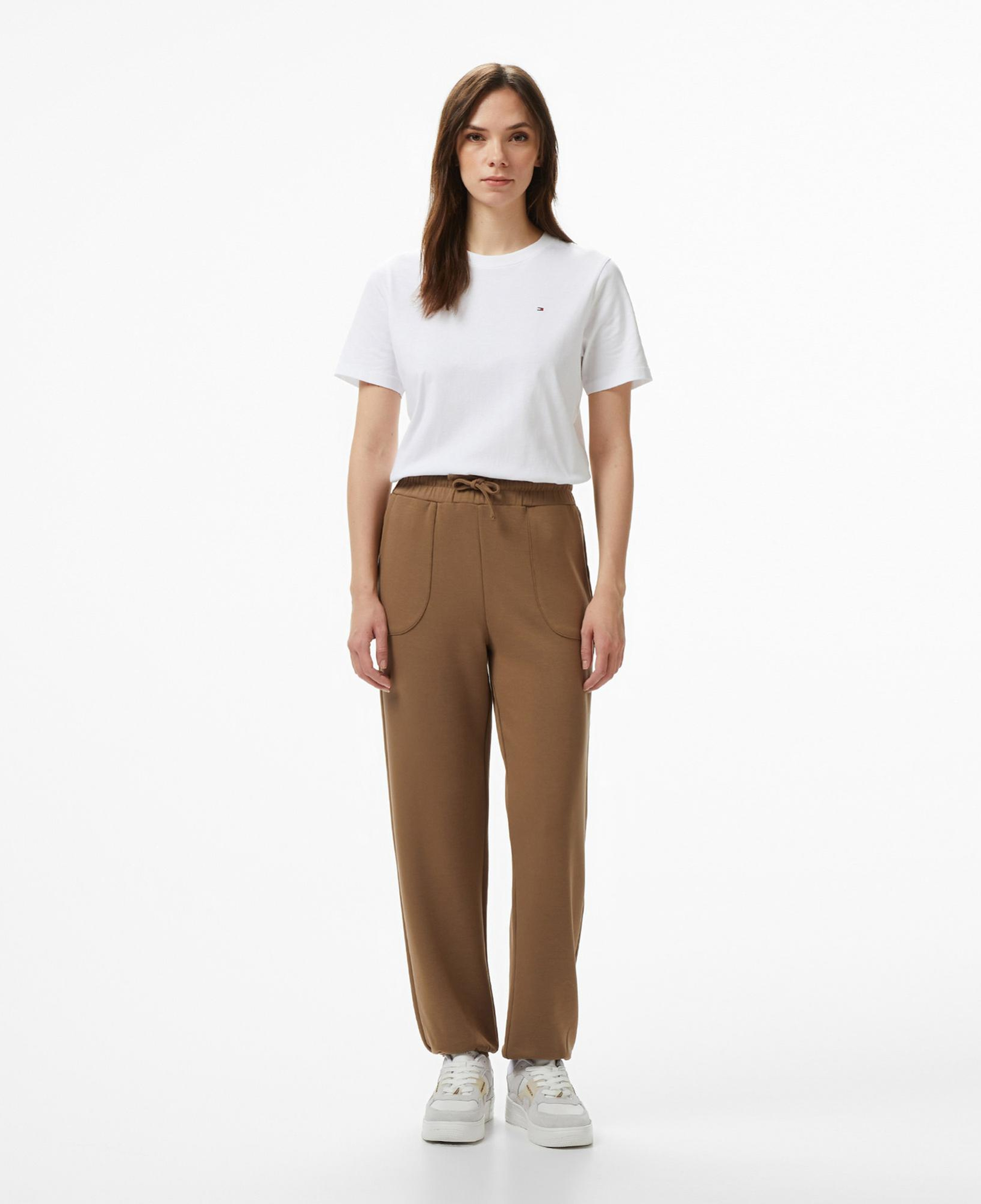 Nautica Kadın Kahverengi Regular Fit Eşofman Altı