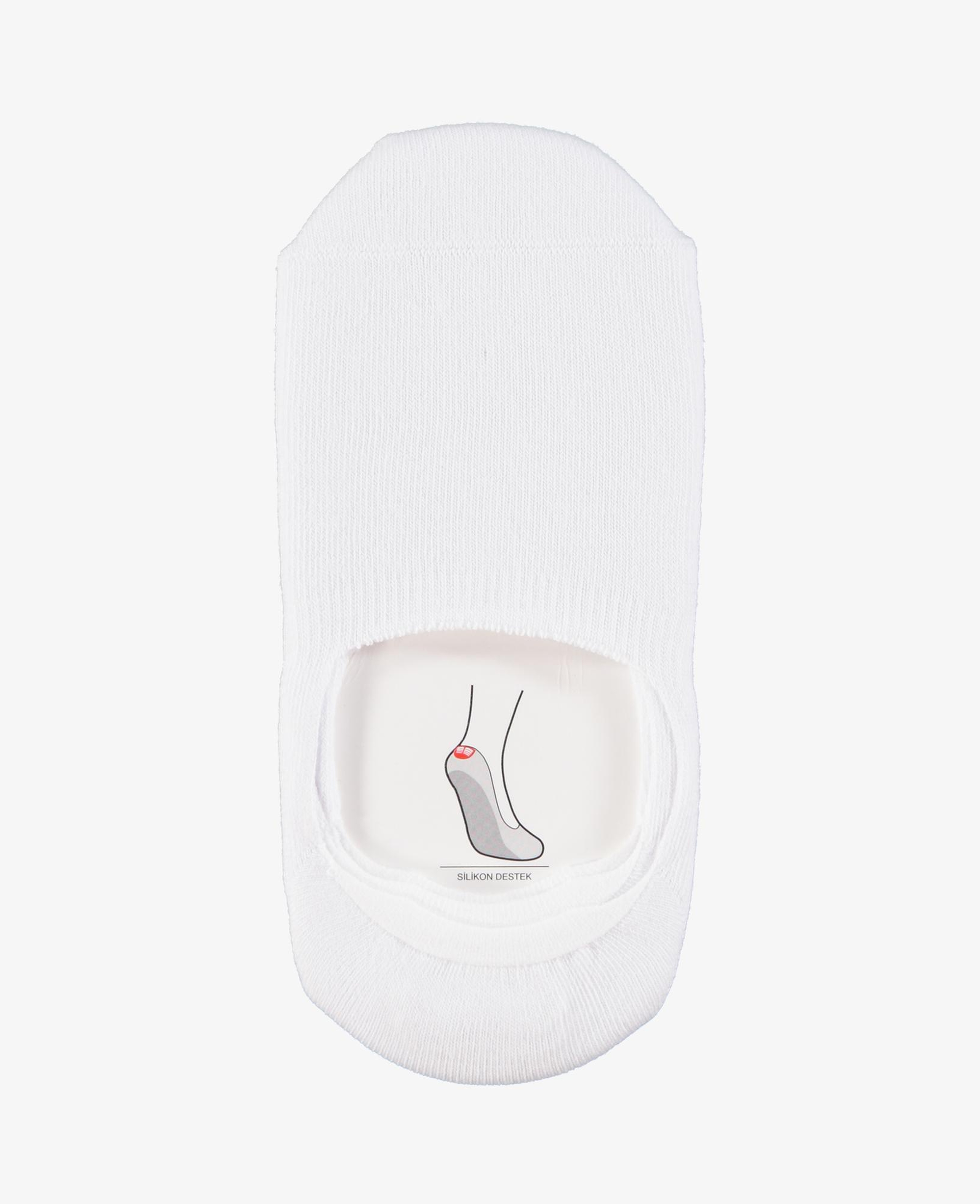 Nautica Unisex Beyaz 2'li Çorap