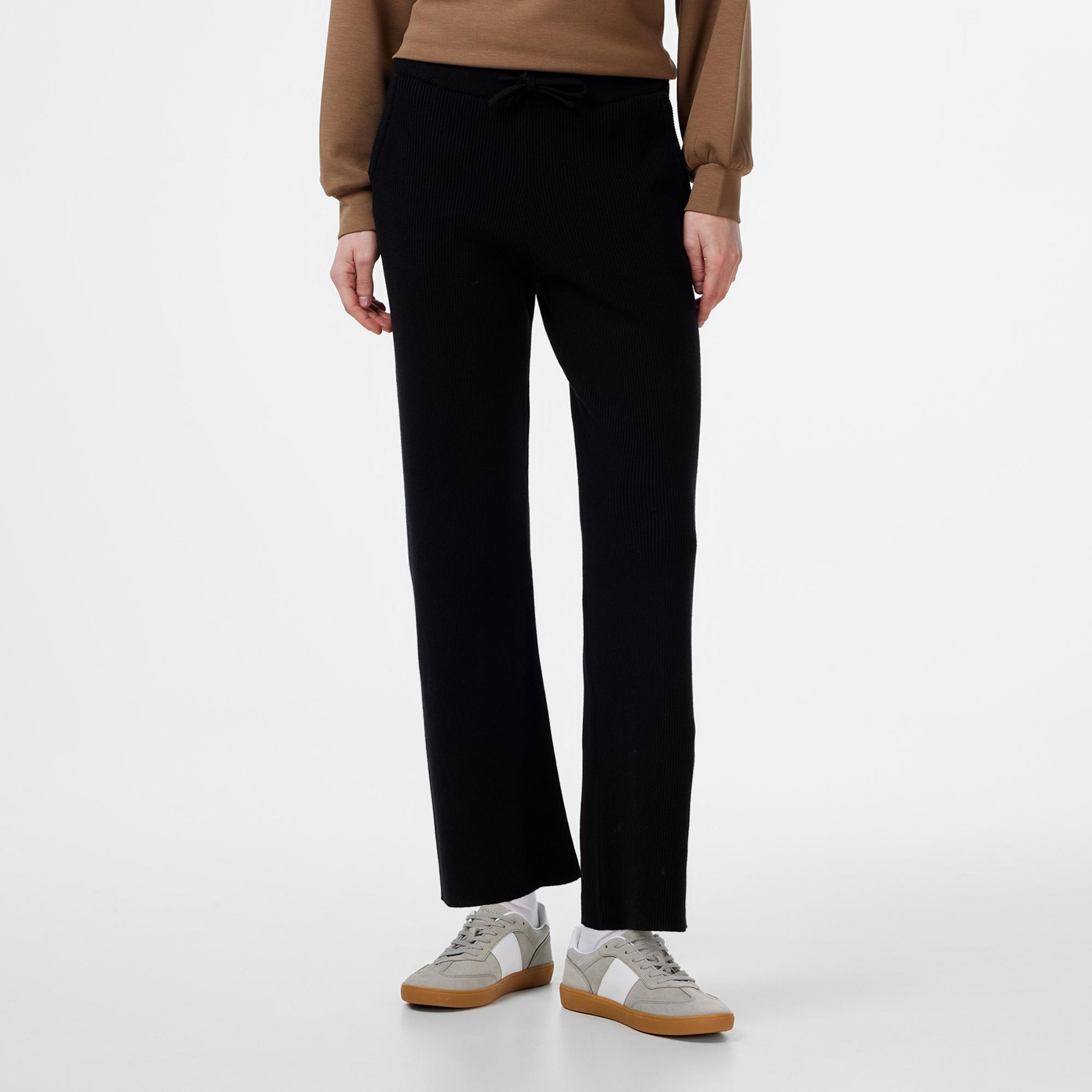 Nautica Kadın Siyah Regular Fit Pantolon