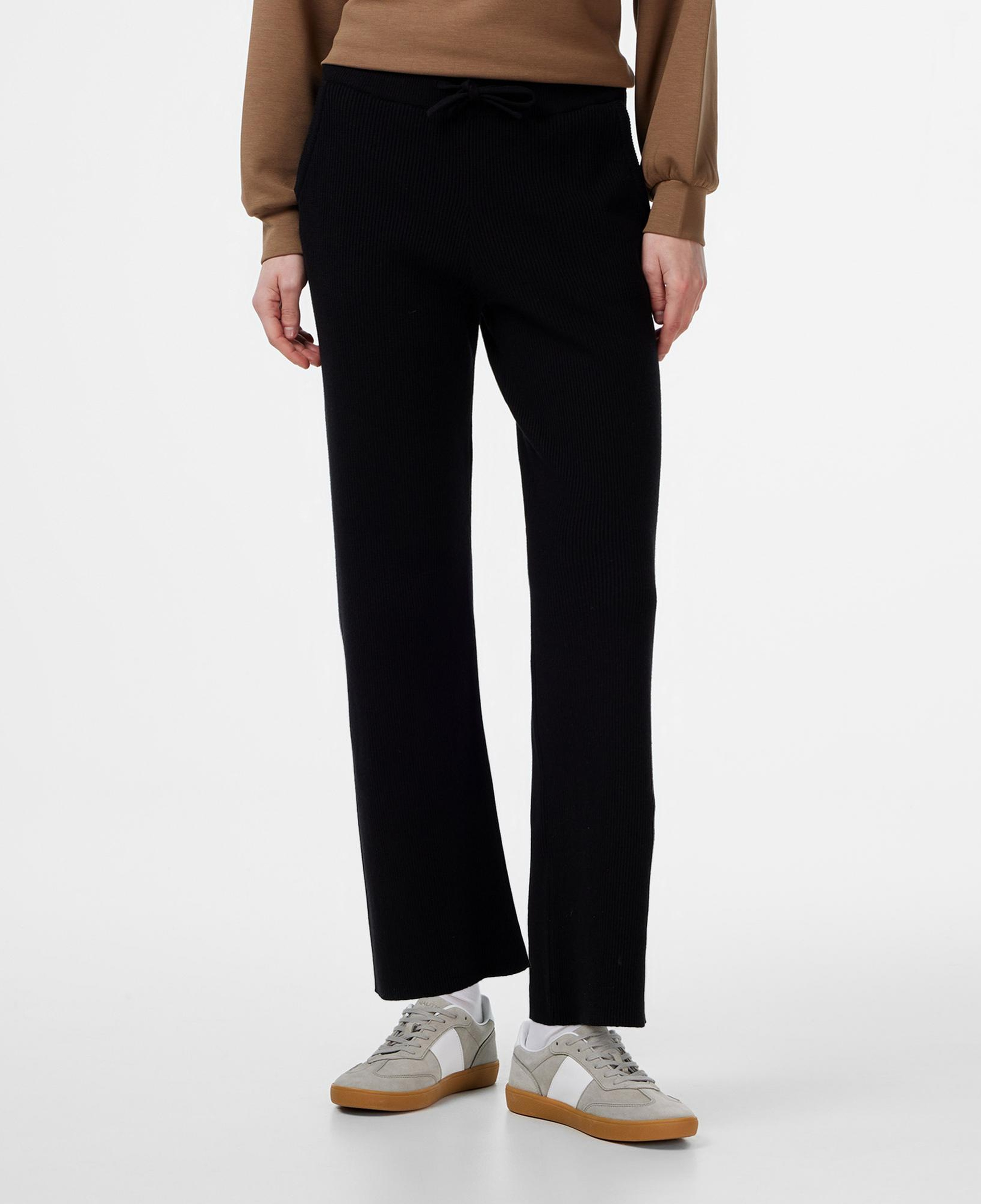 Nautica Kadın Siyah Regular Fit Pantolon