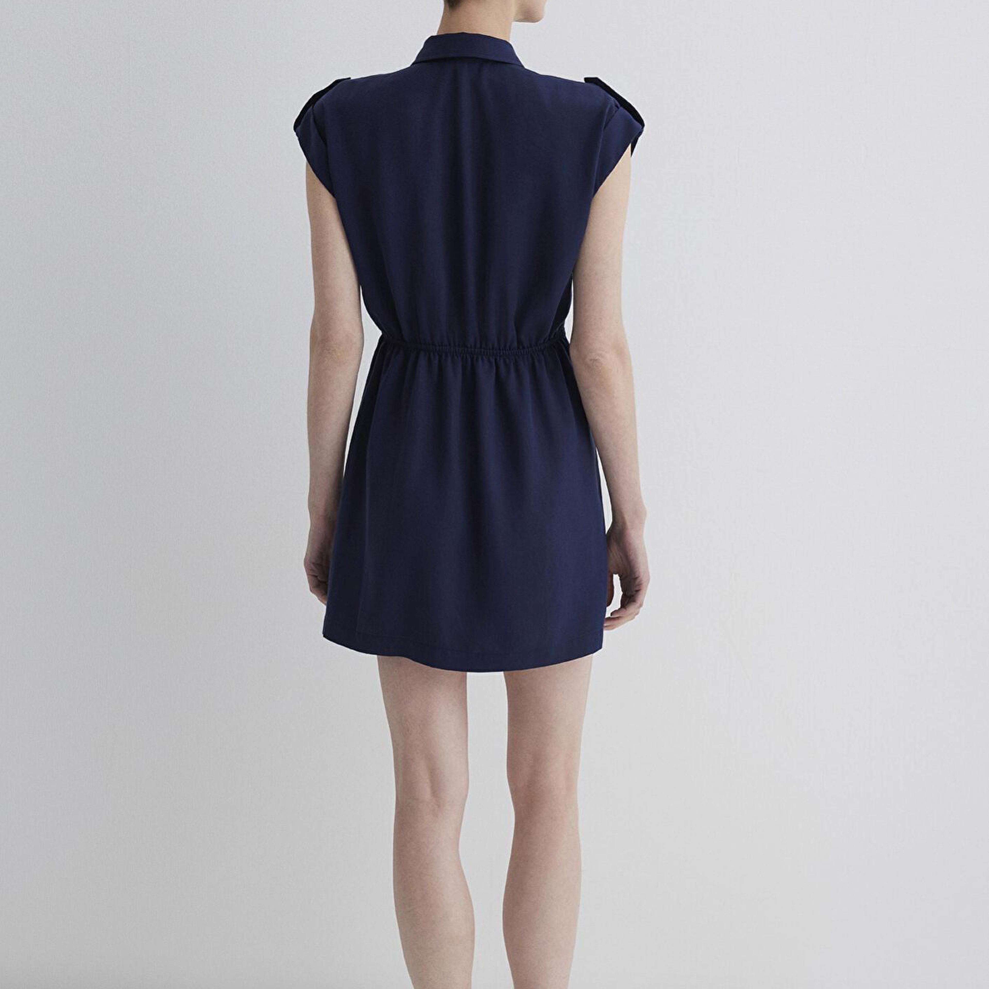 Mavi Lacivert Gömlek Elbise 1310758-70492