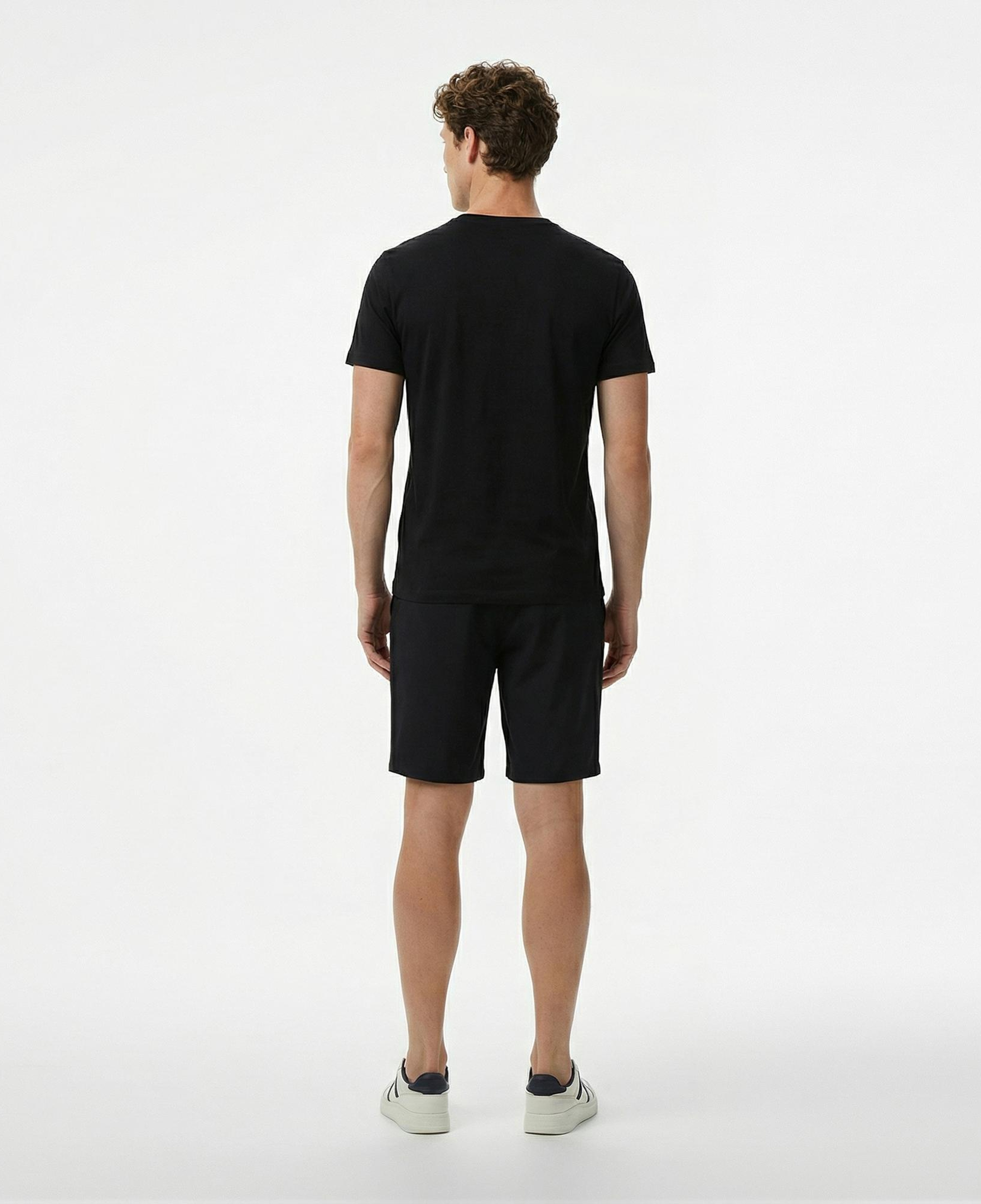 Nautica Erkek Siyah Bermuda