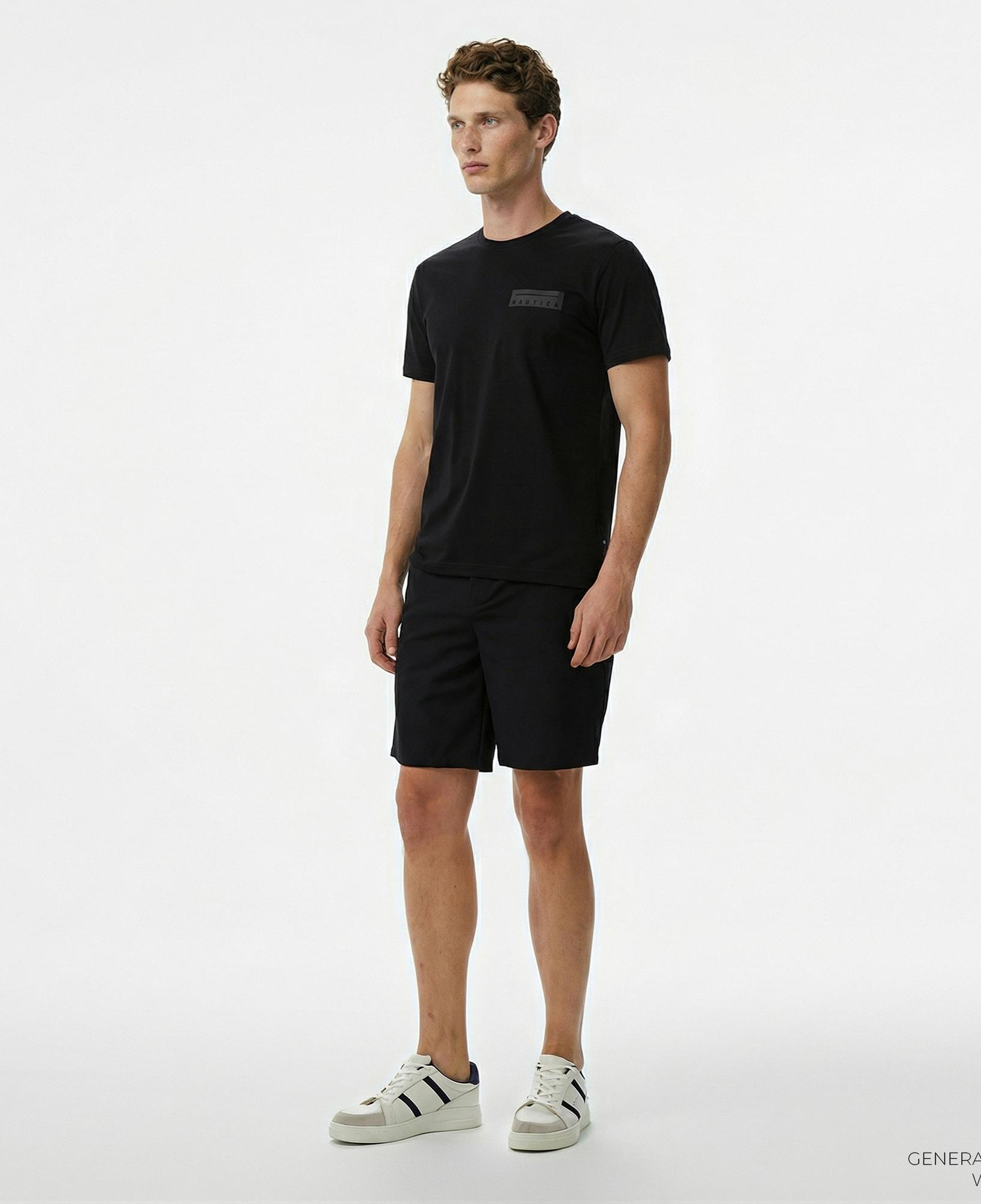 Nautica Erkek Siyah Bermuda