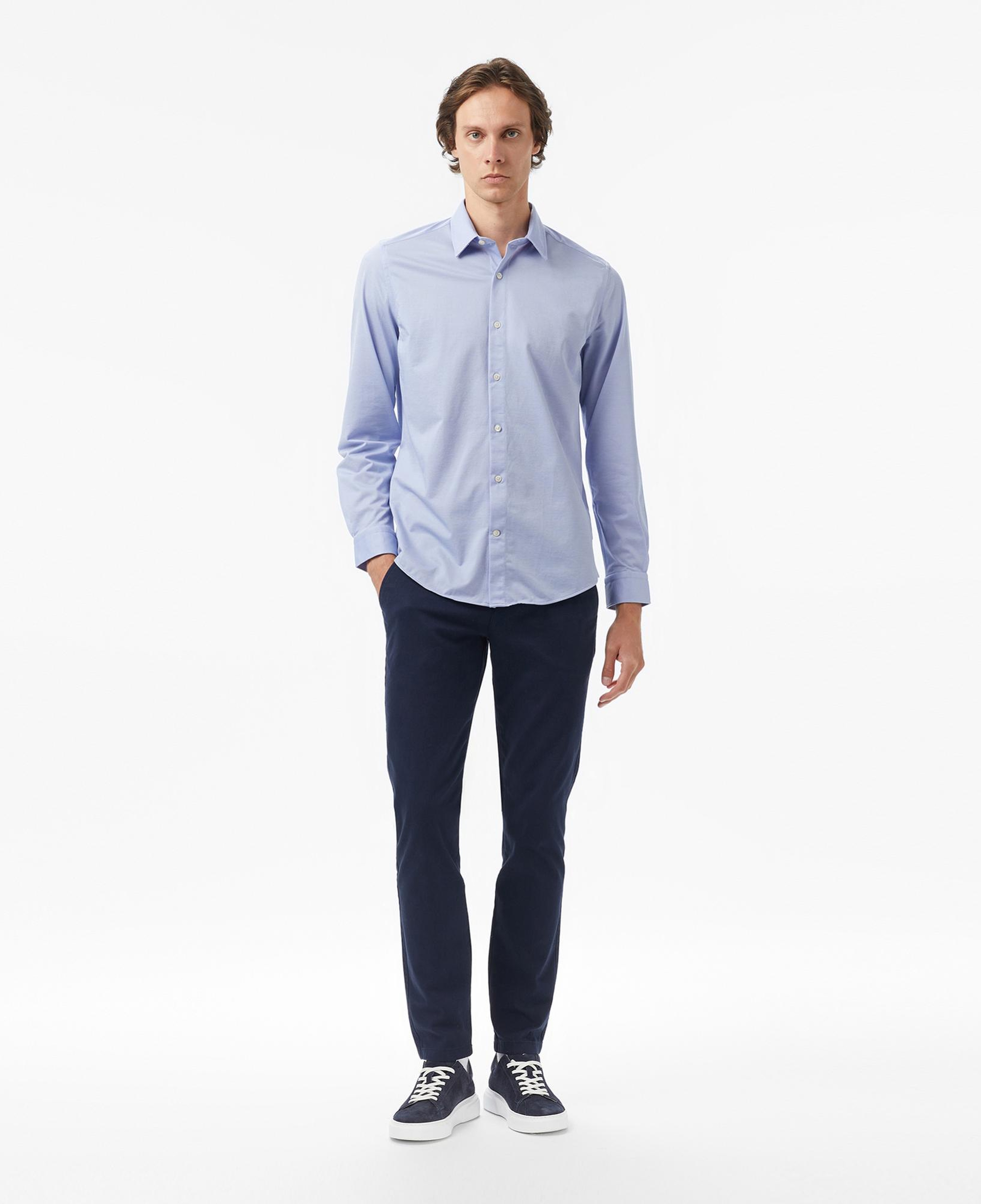 Nautica Erkek Mavi Slim Fit Gömlek