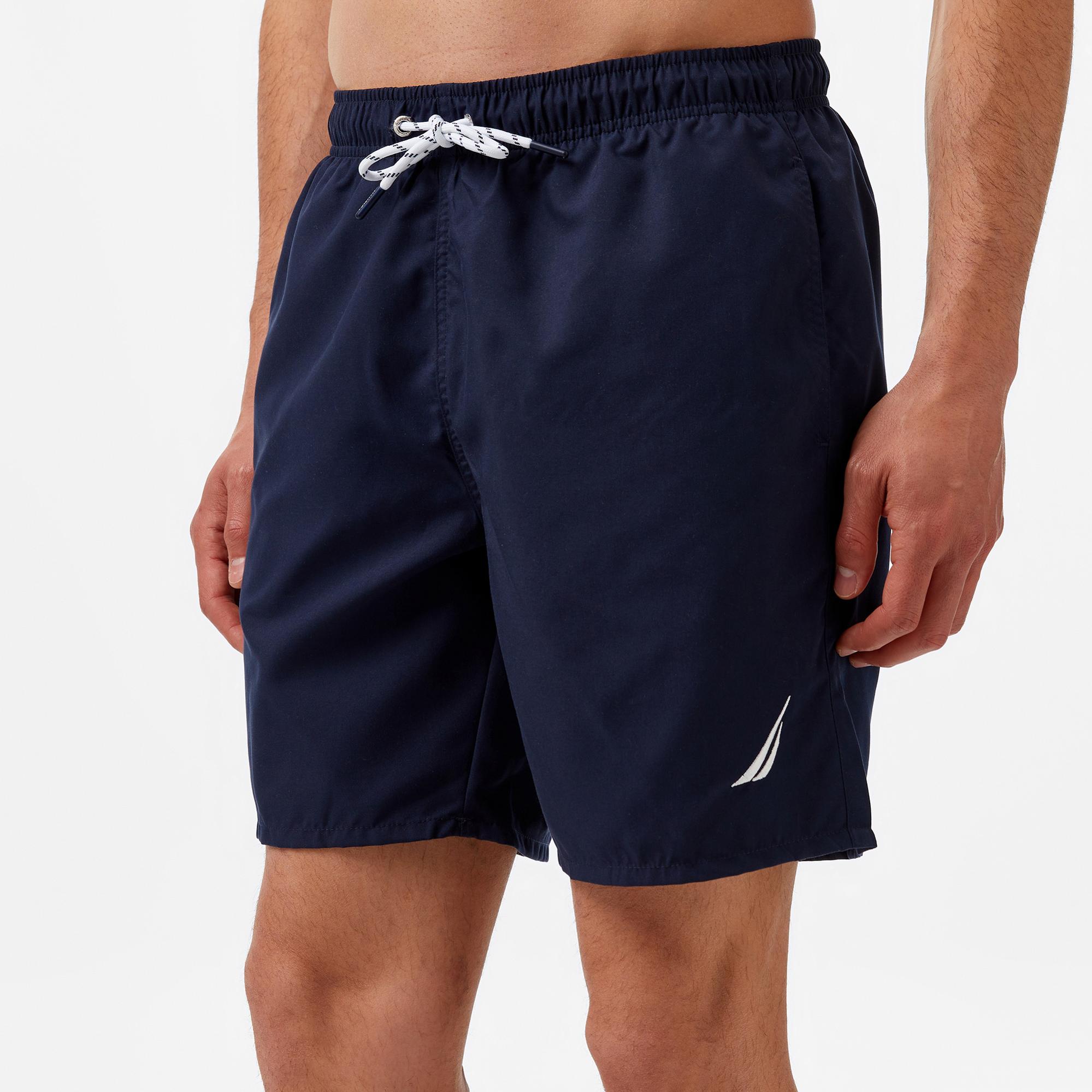 Nautica Erkek Lacivert Regular Fit Deniz Şortu