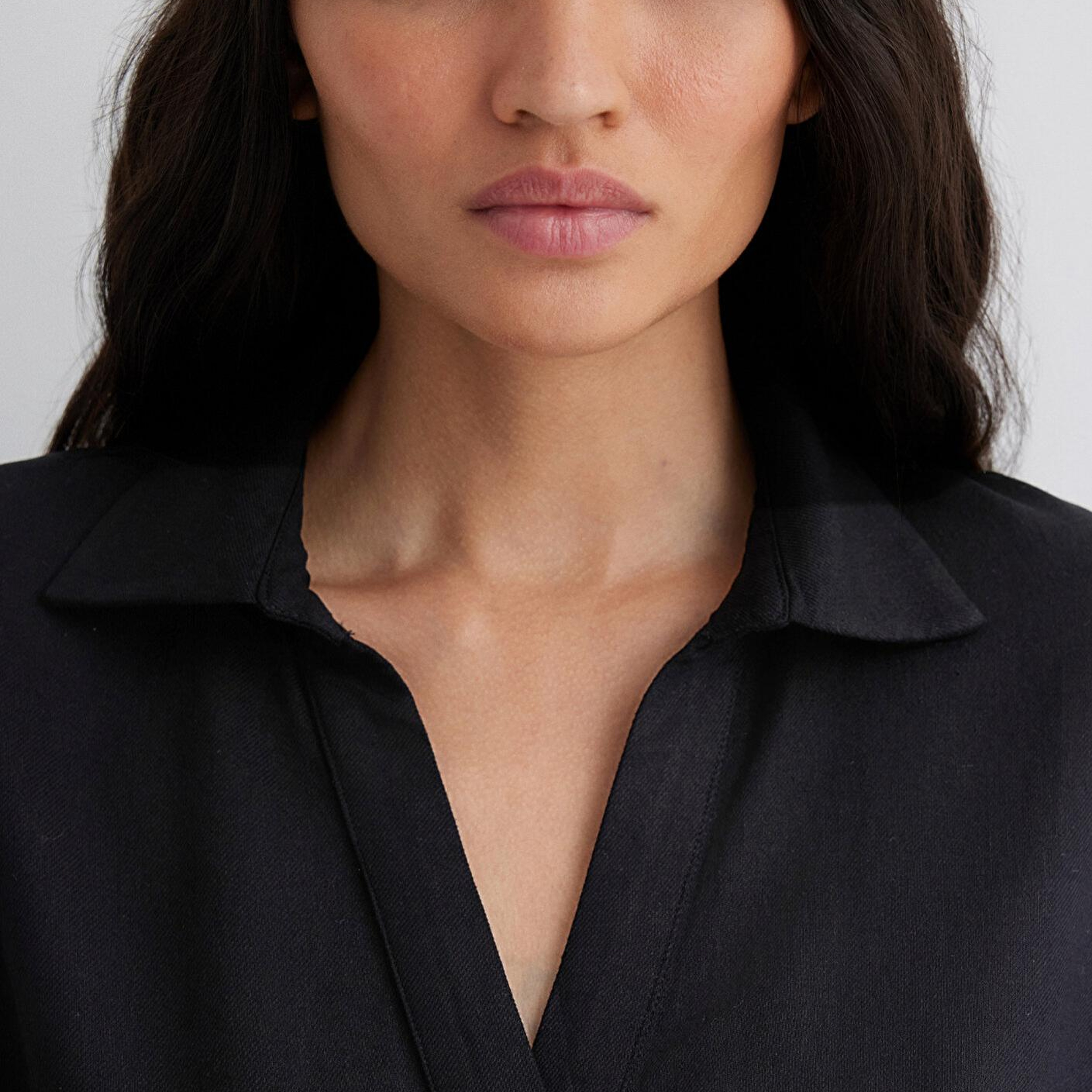 Mavi Siyah Elbise 1310743-900