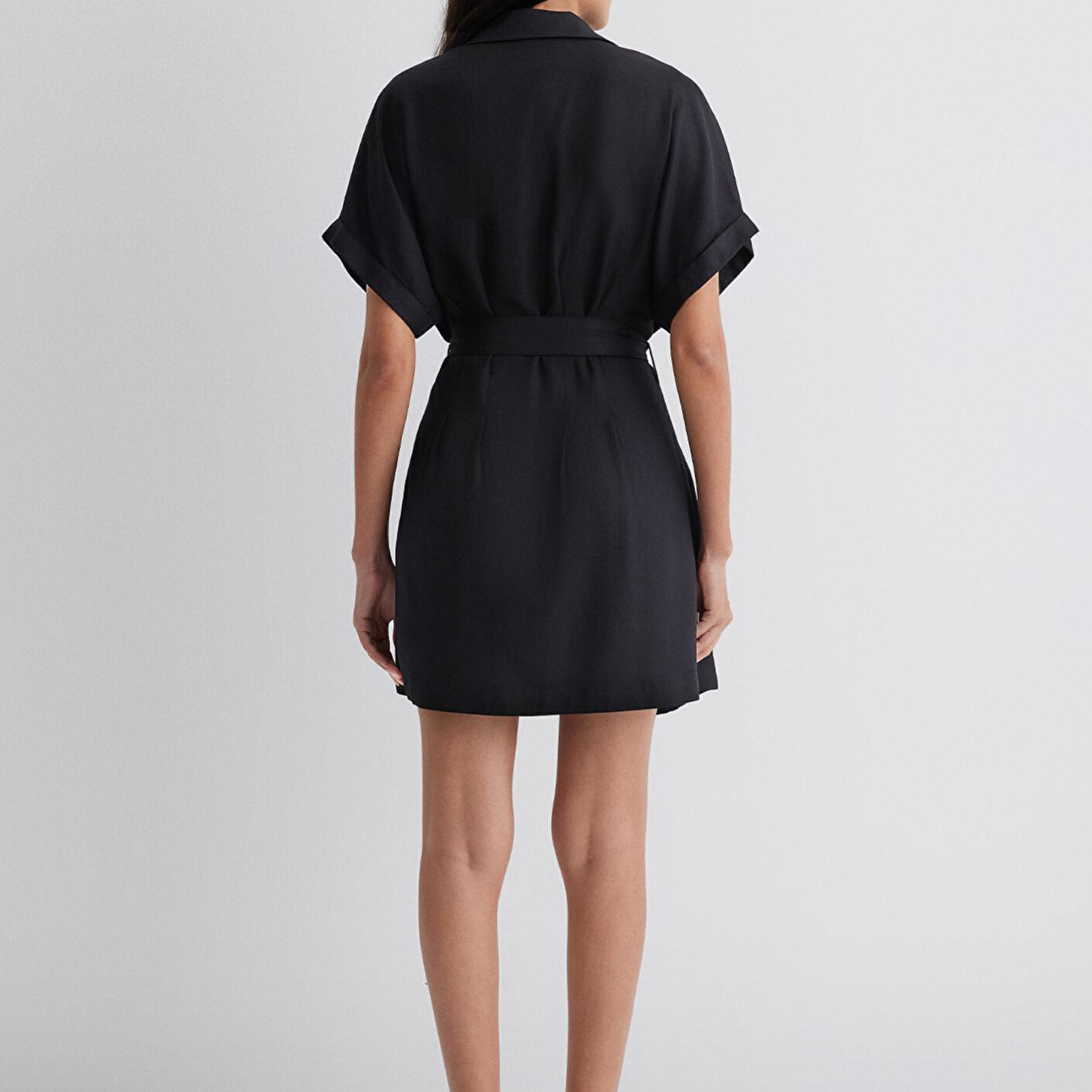 Mavi Siyah Elbise 1310743-900