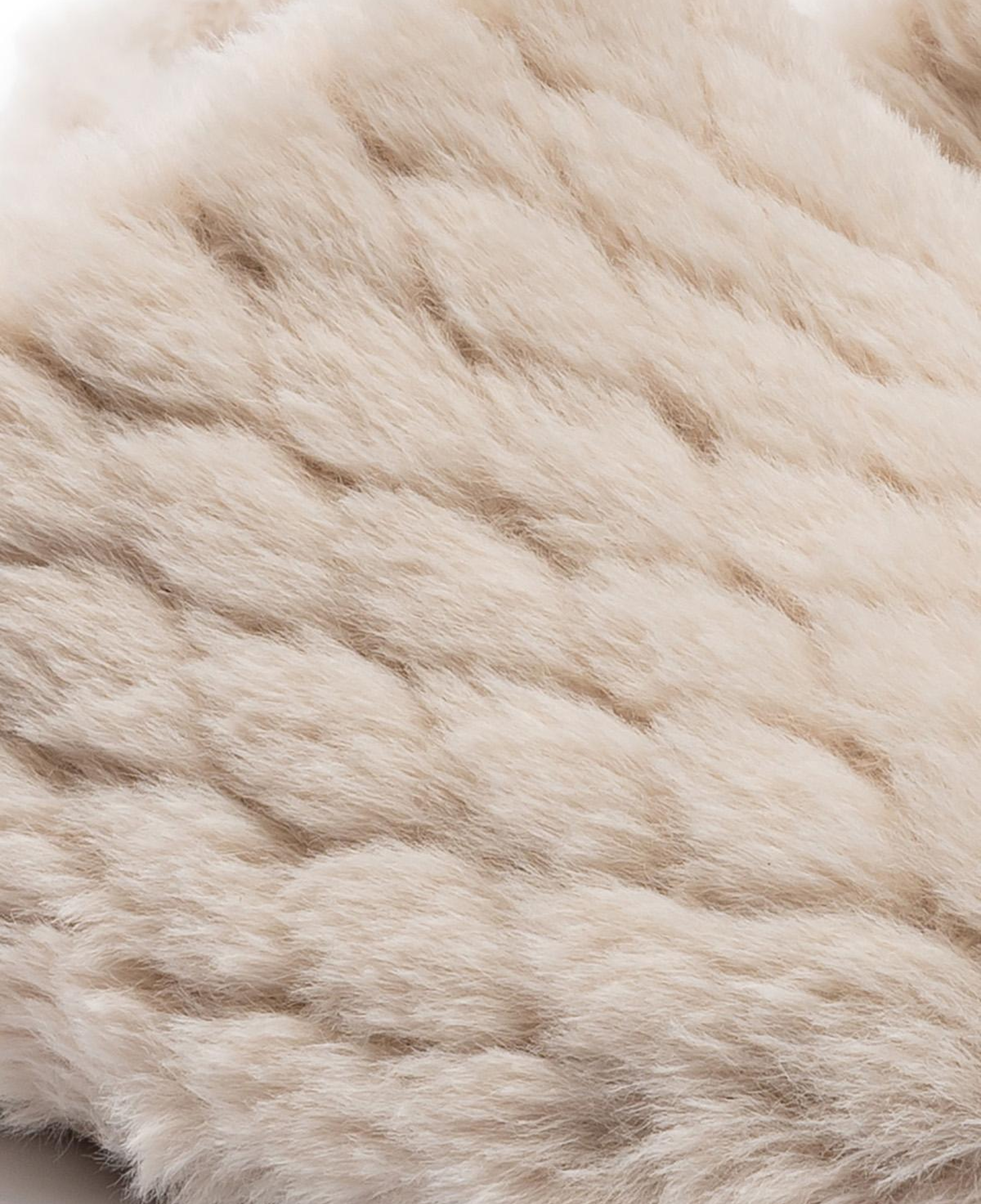 Beyonce Kadın Peluş Ev Terliği Bej 37/41