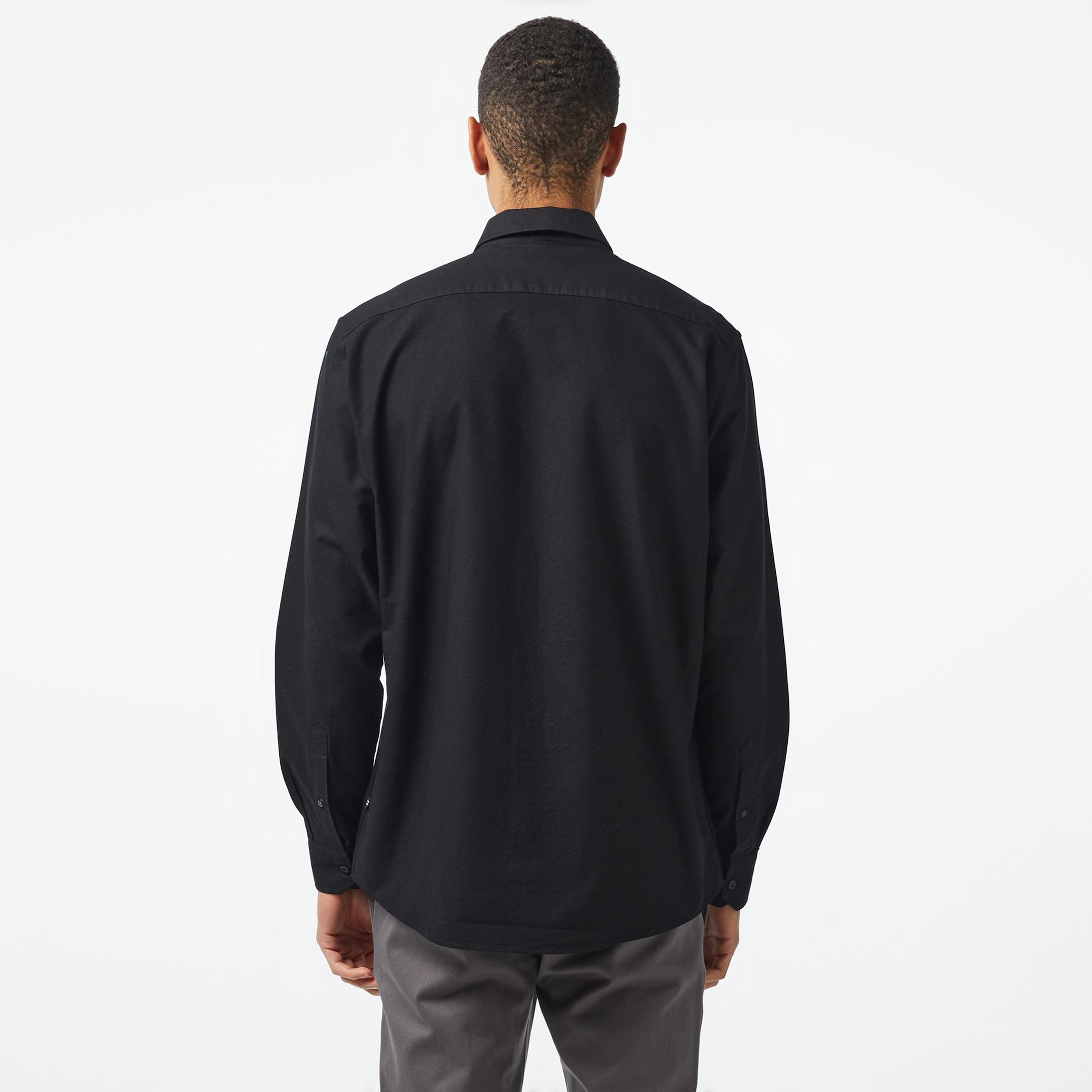 Nautica Erkek Siyah Classic Fit Gömlek