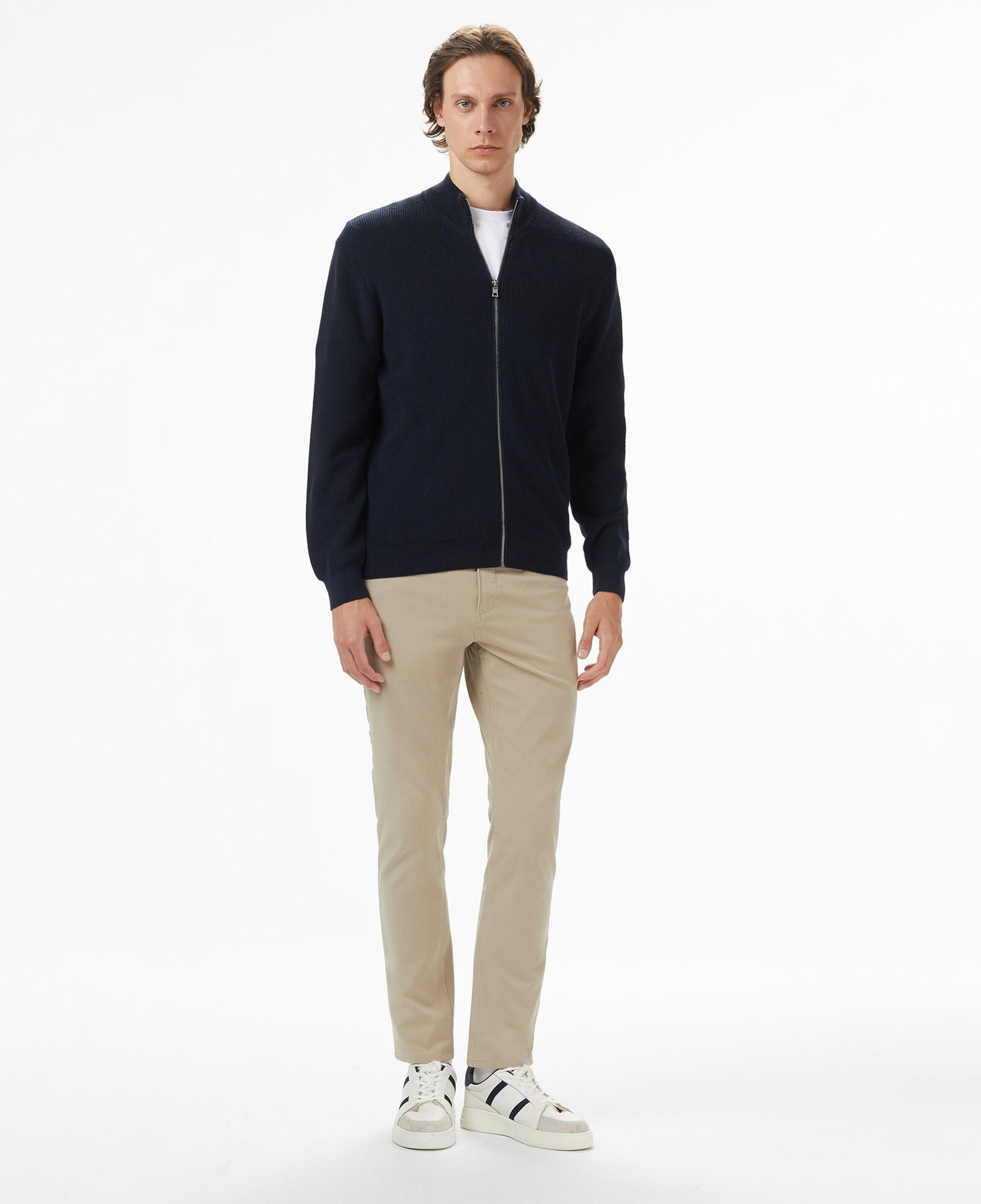 Nautica Erkek Lacivert Classic Fit Hırka