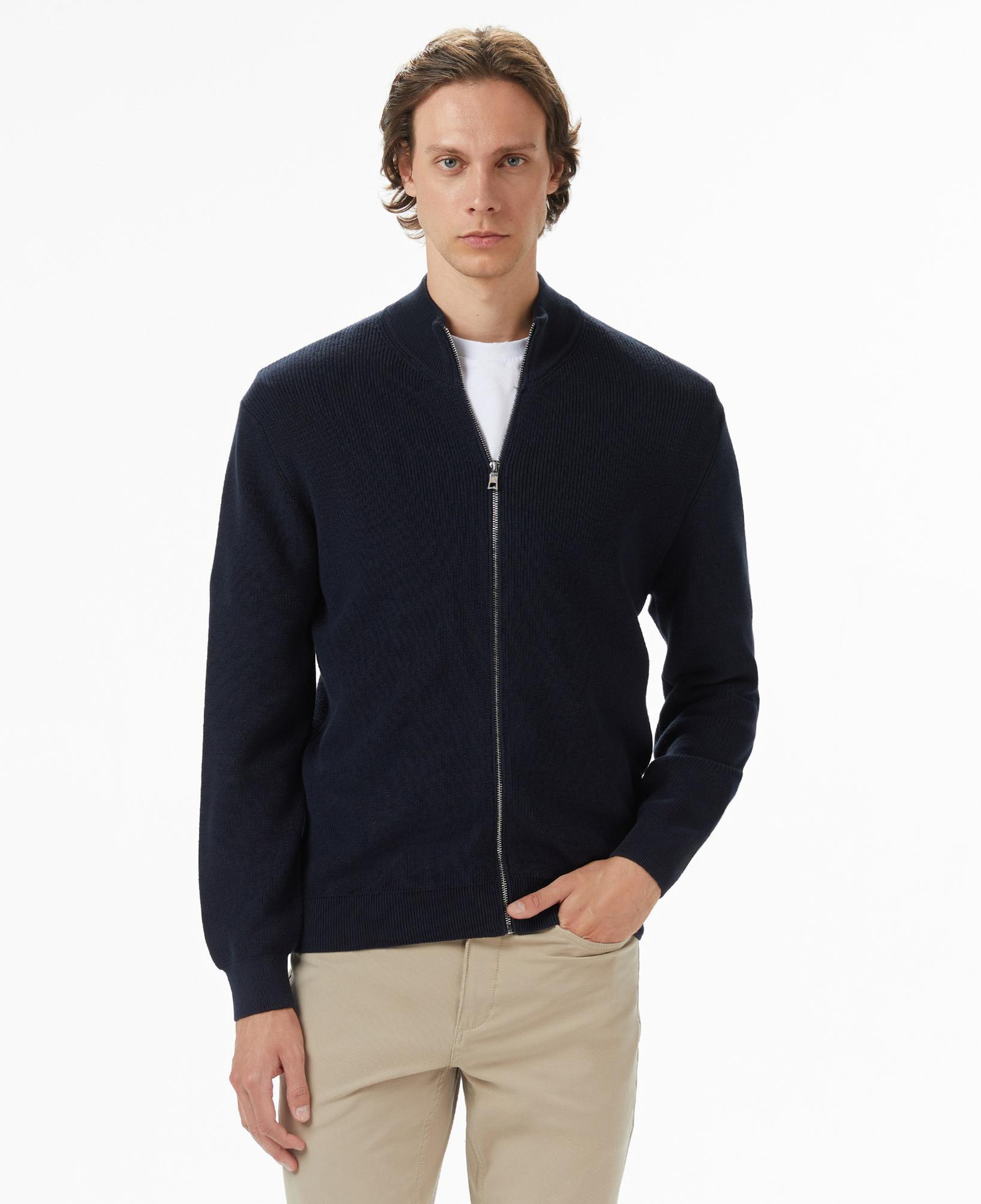 Nautica Erkek Lacivert Classic Fit Hırka