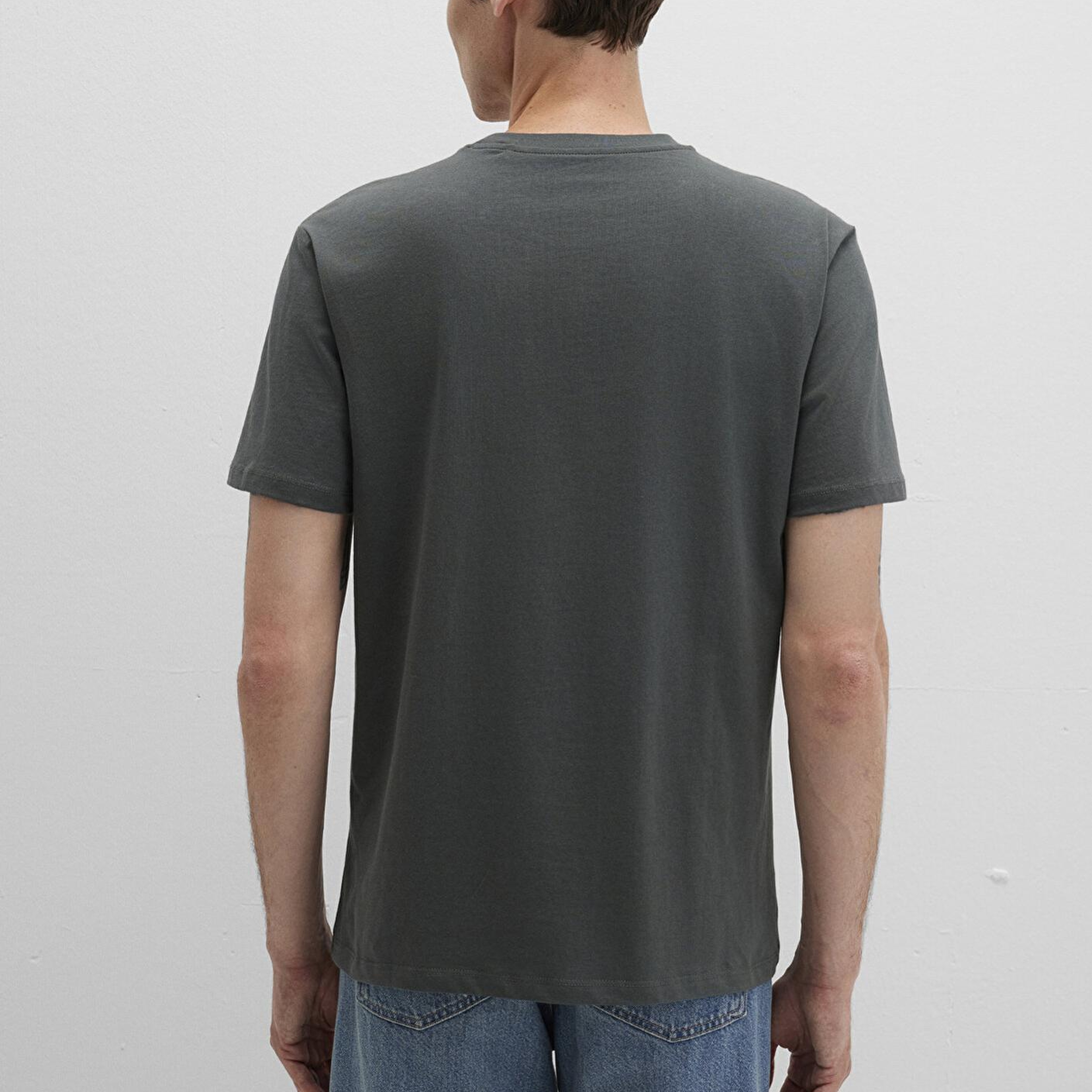 Mavi Mavi Logo Baskılı Yeşil Tişört Loose Fit / Bol Rahat Kesim 0613014-71598