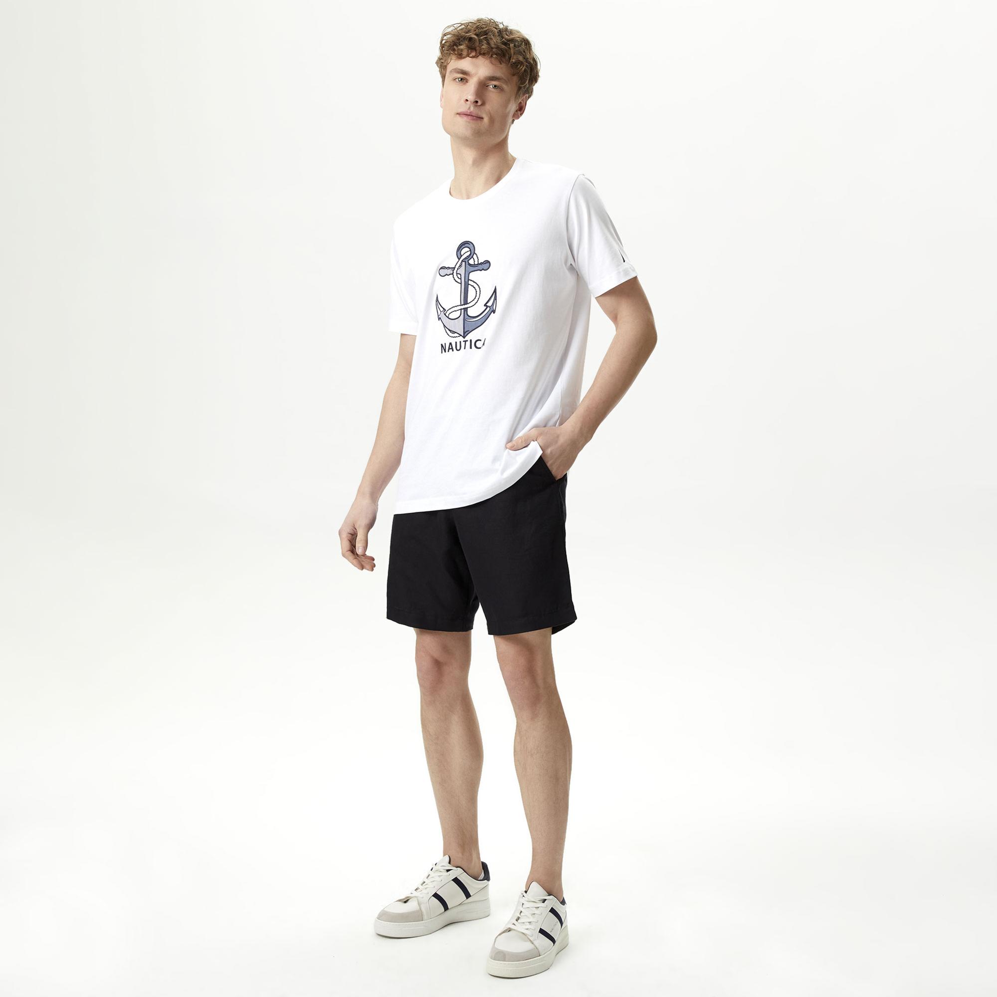 Nautica Erkek Siyah Jogger Şort