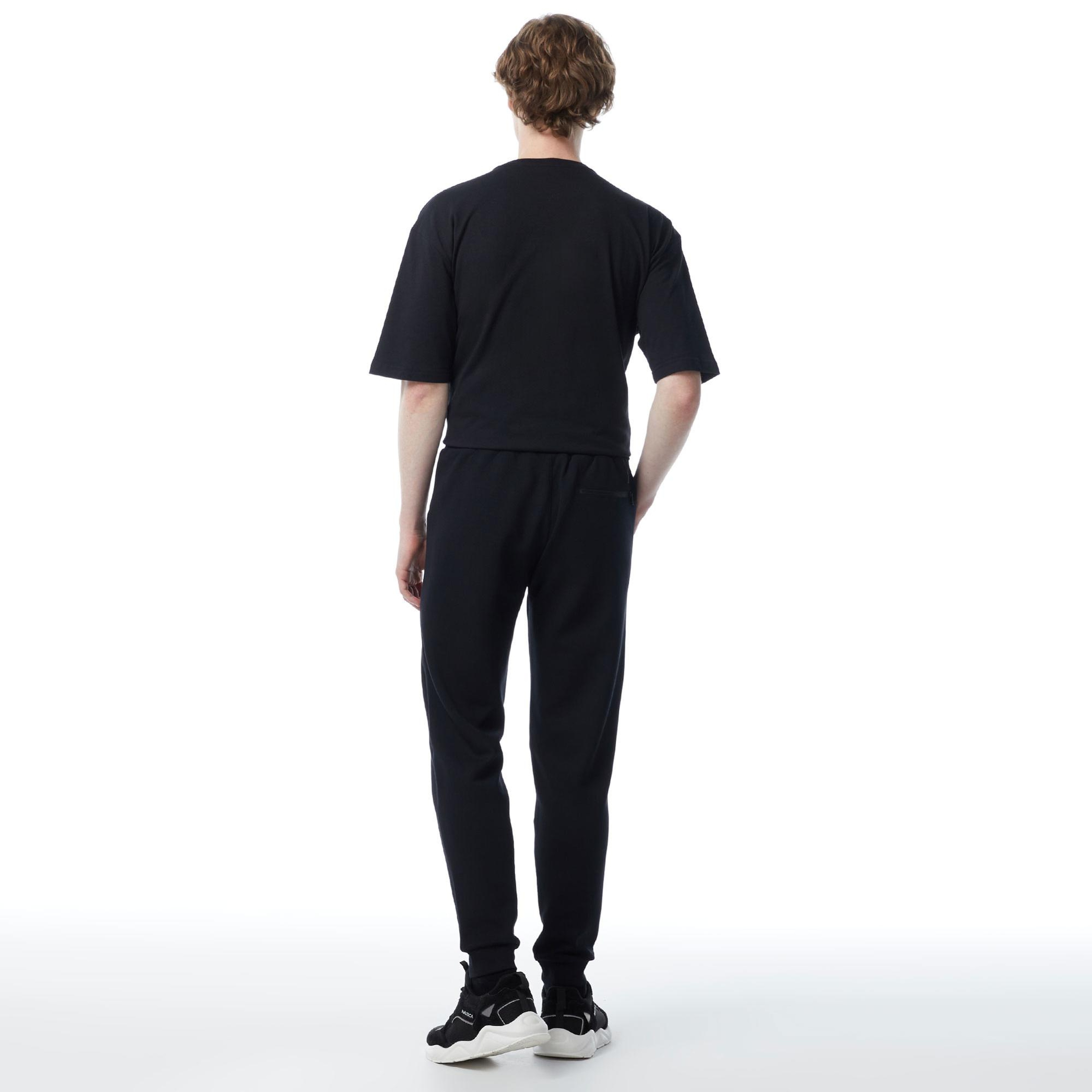 Nautica Erkek Siyah Standart Fit Eşofman Altı