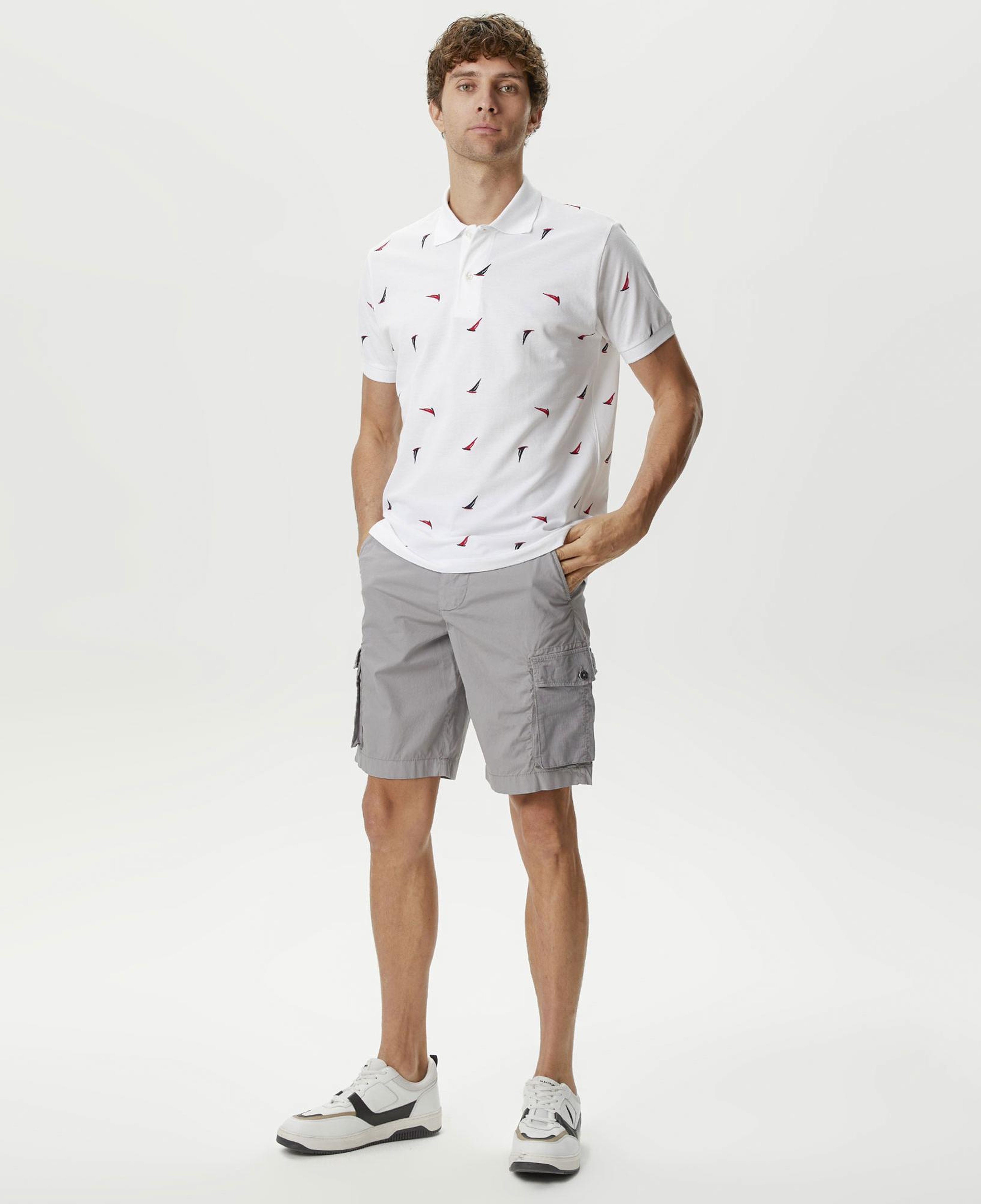 Nautica Erkek Gri Bermuda